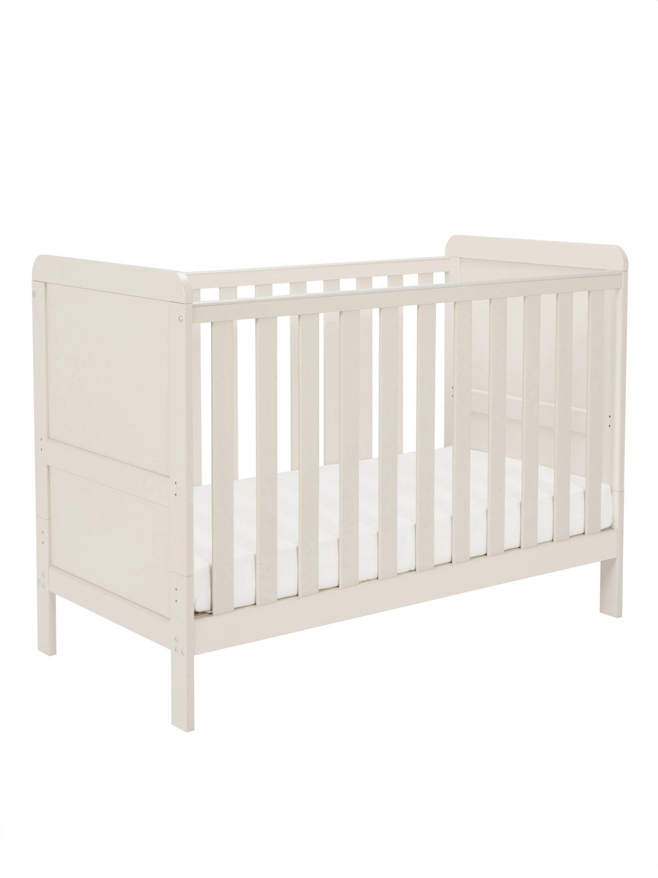 Image 6 of 6 of Babymore Caro Urban Mini Cot Bed - Cashmere