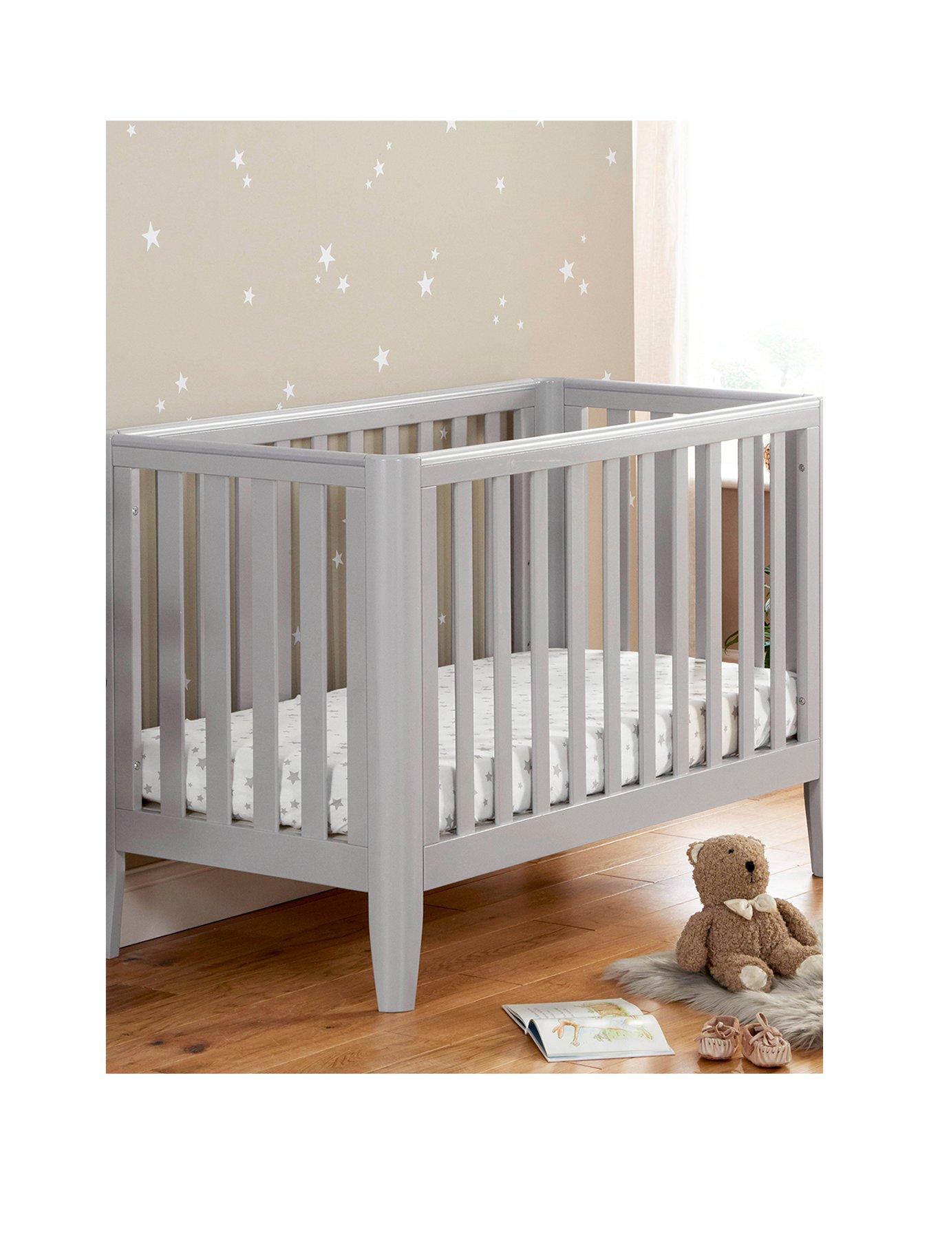 undefined Iris Cot Bed - Grey