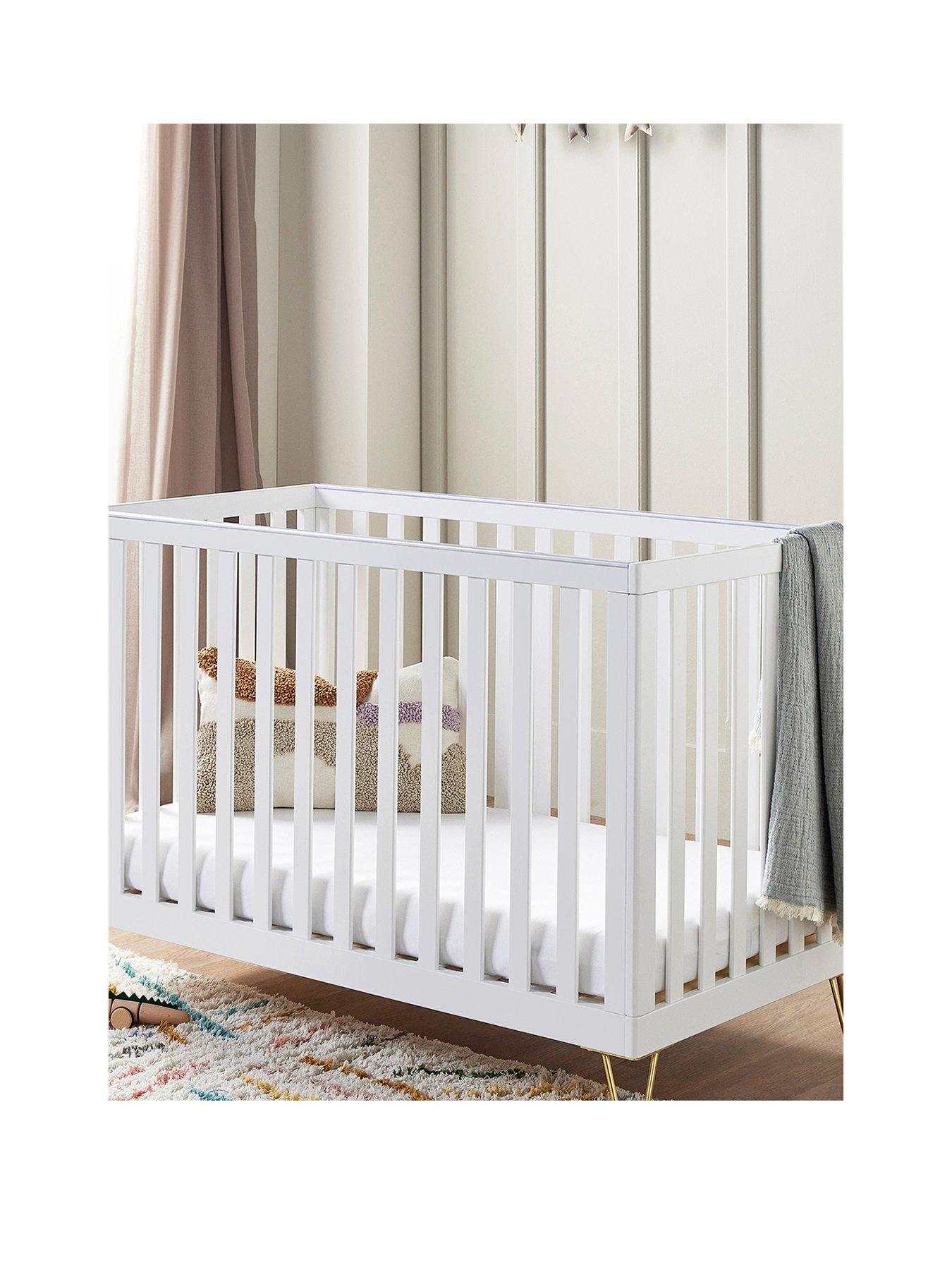 undefined Kimi Cot Bed - White