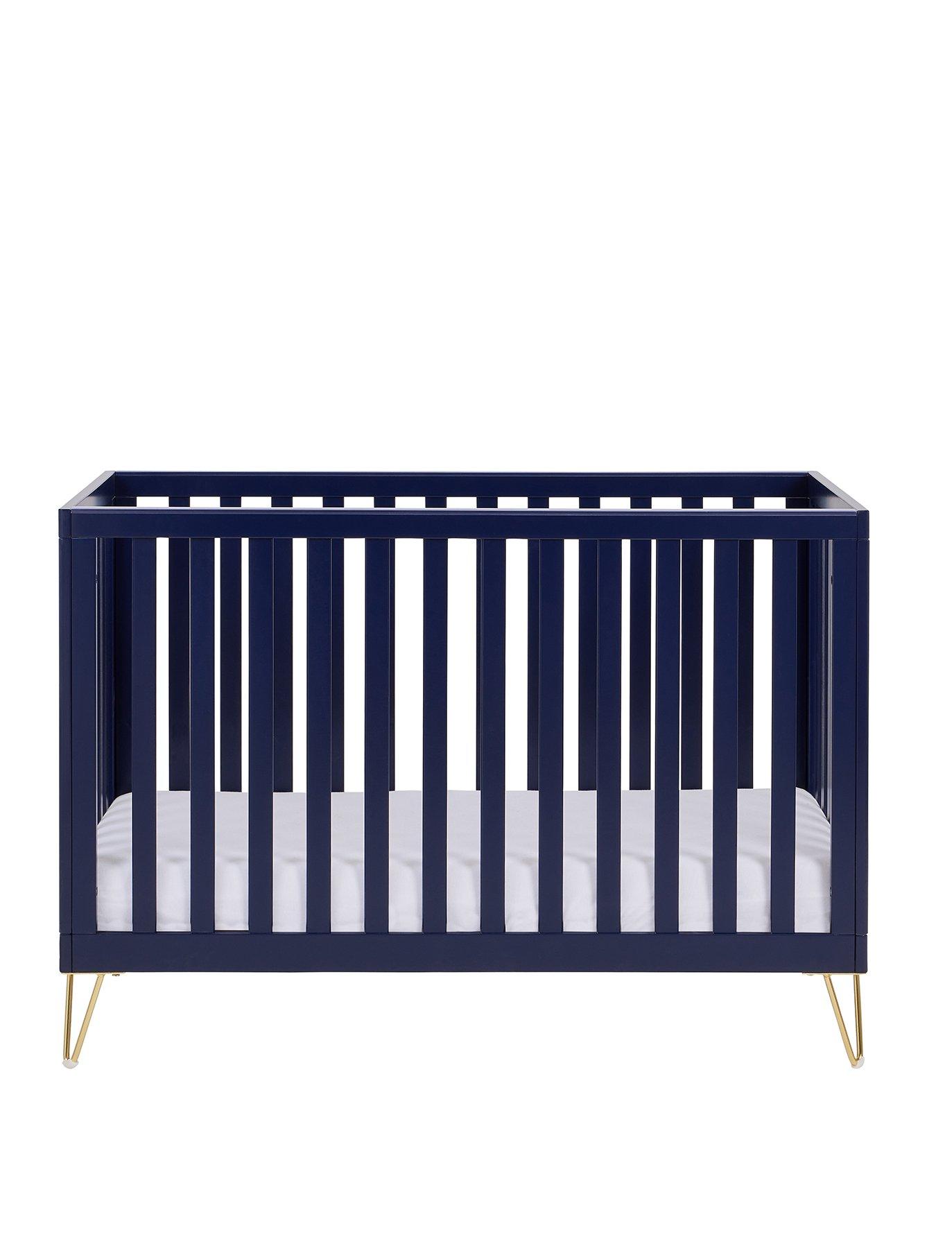 Image 2 of 5 of Babymore Kimi Cot Bed - Midnight
