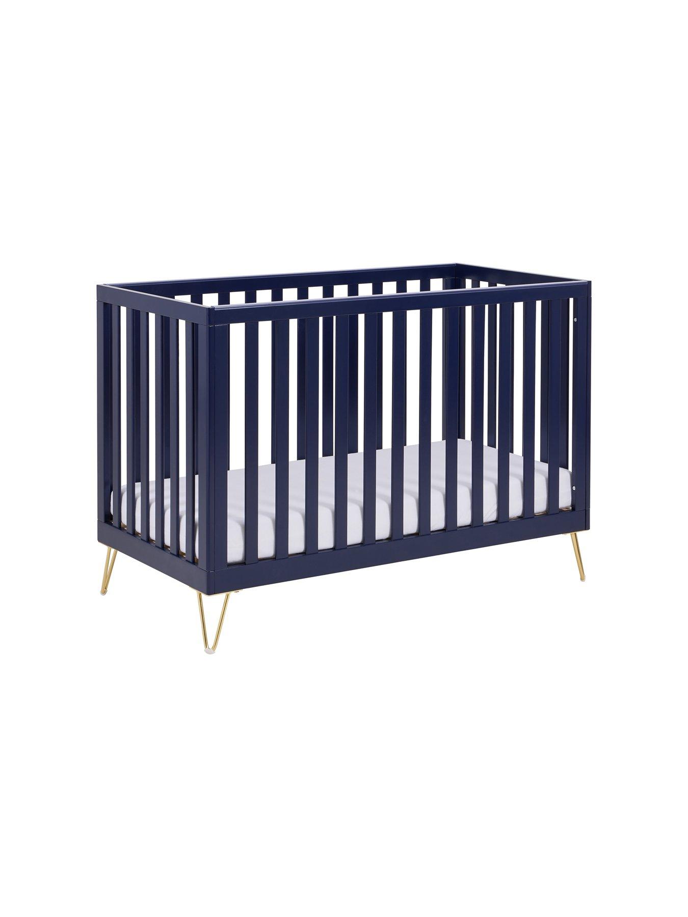 Image 4 of 5 of Babymore Kimi Cot Bed - Midnight