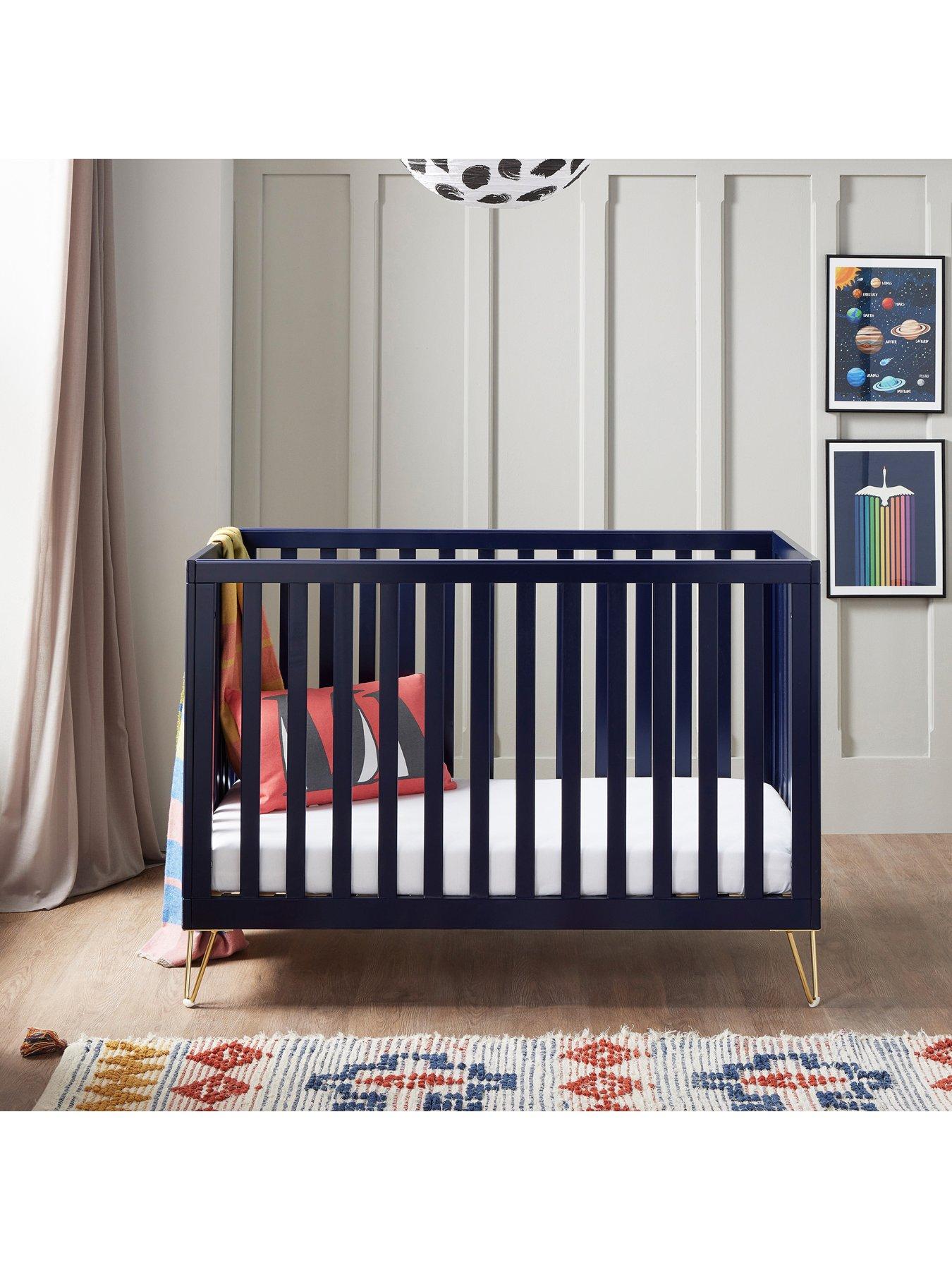 Image 5 of 5 of Babymore Kimi Cot Bed - Midnight