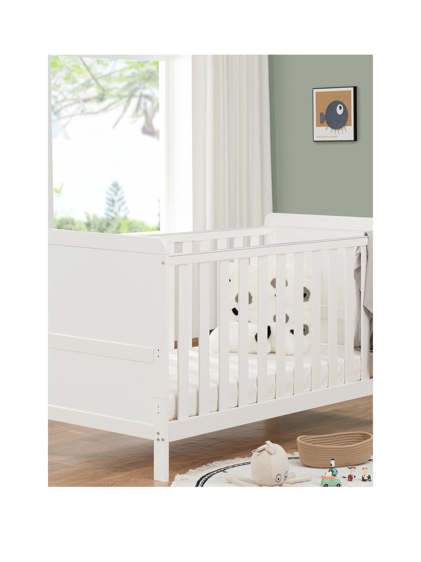 undefined Caro Urban Cot Bed - White