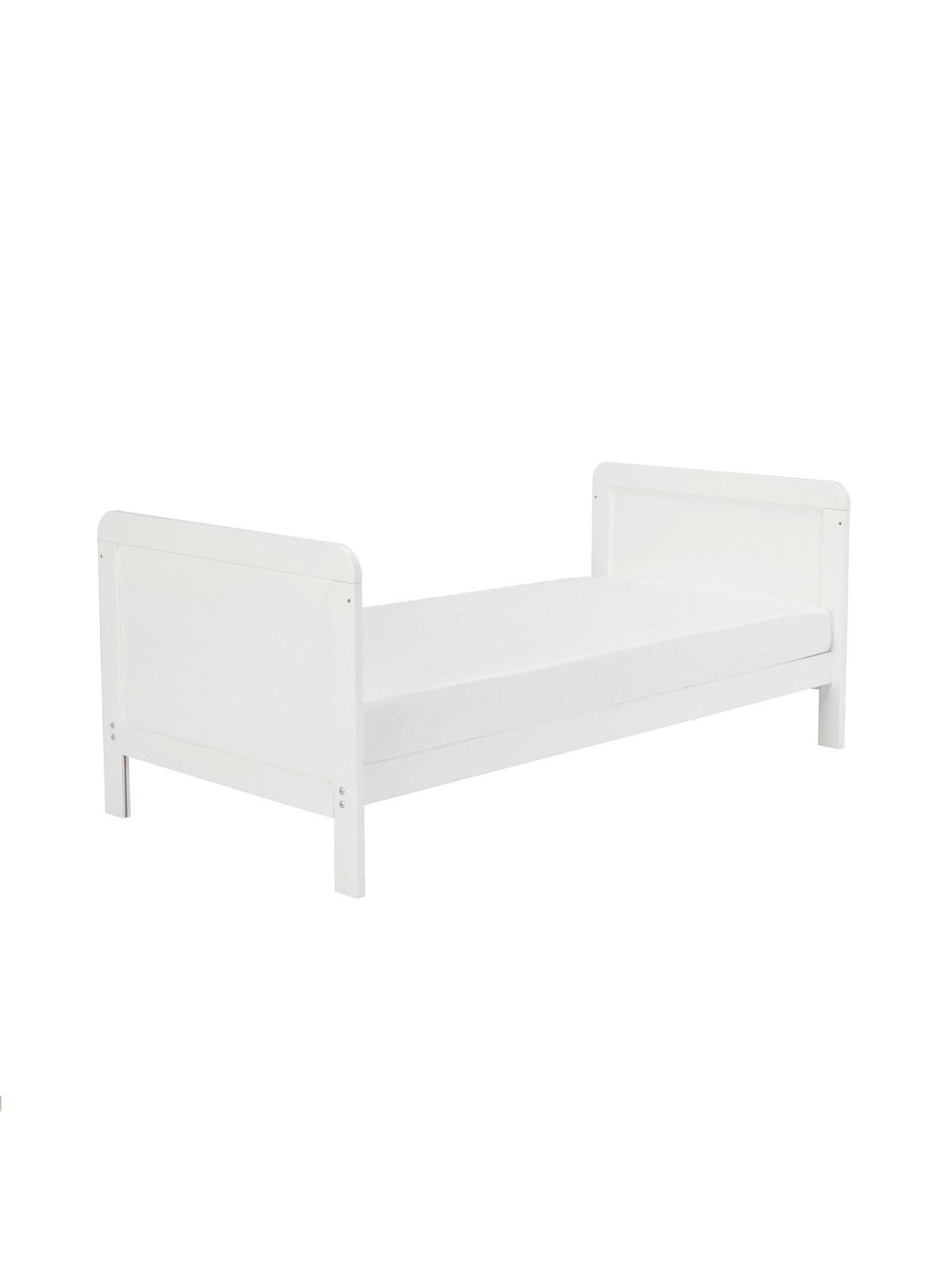 Image 6 of 7 of Babymore Caro Urban Cot Bed - White
