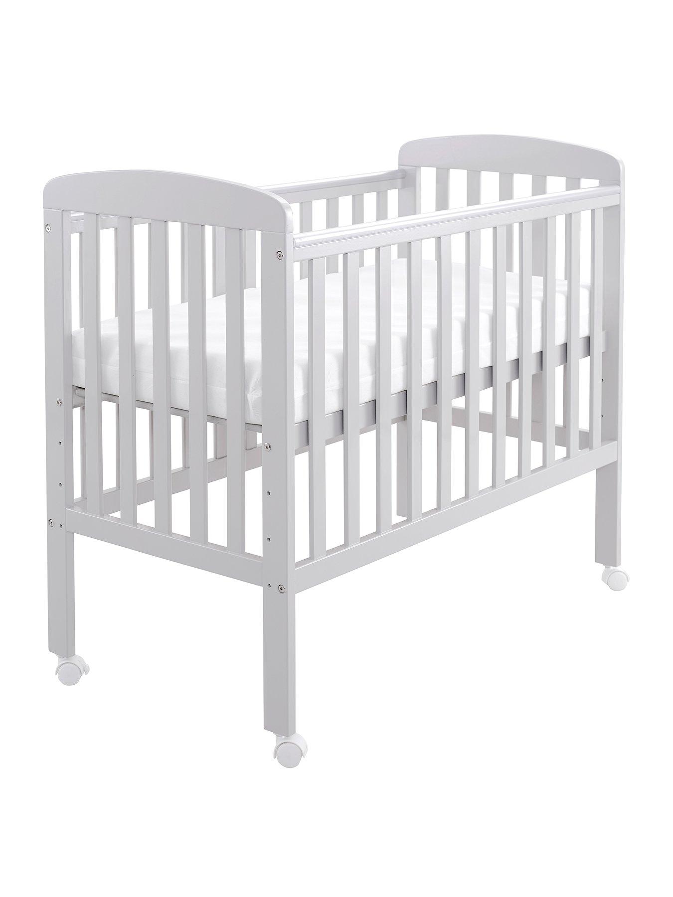 Image 2 of 7 of Babymore Space Saver Cot - Grey