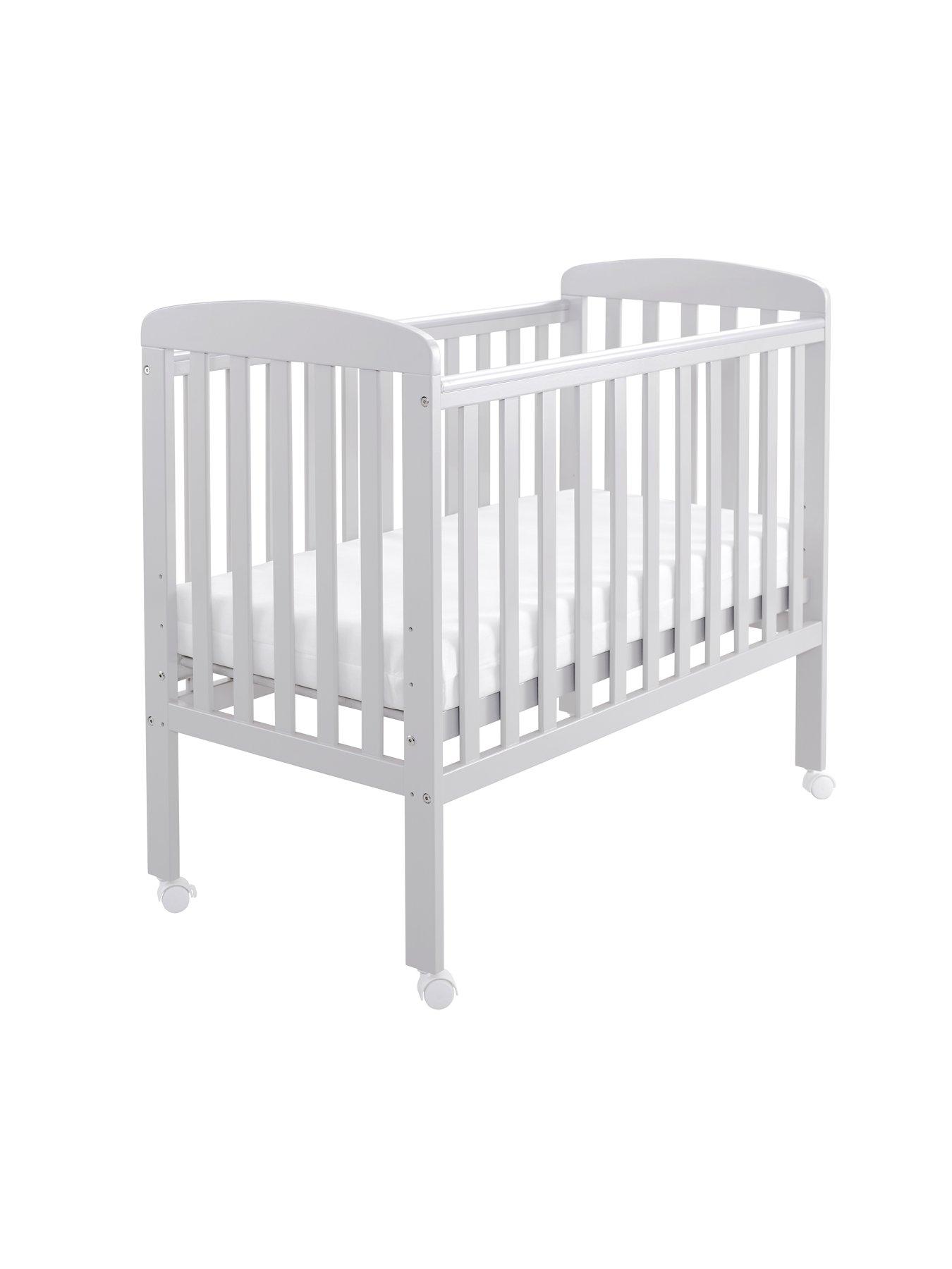 Image 6 of 7 of Babymore Space Saver Cot - Grey