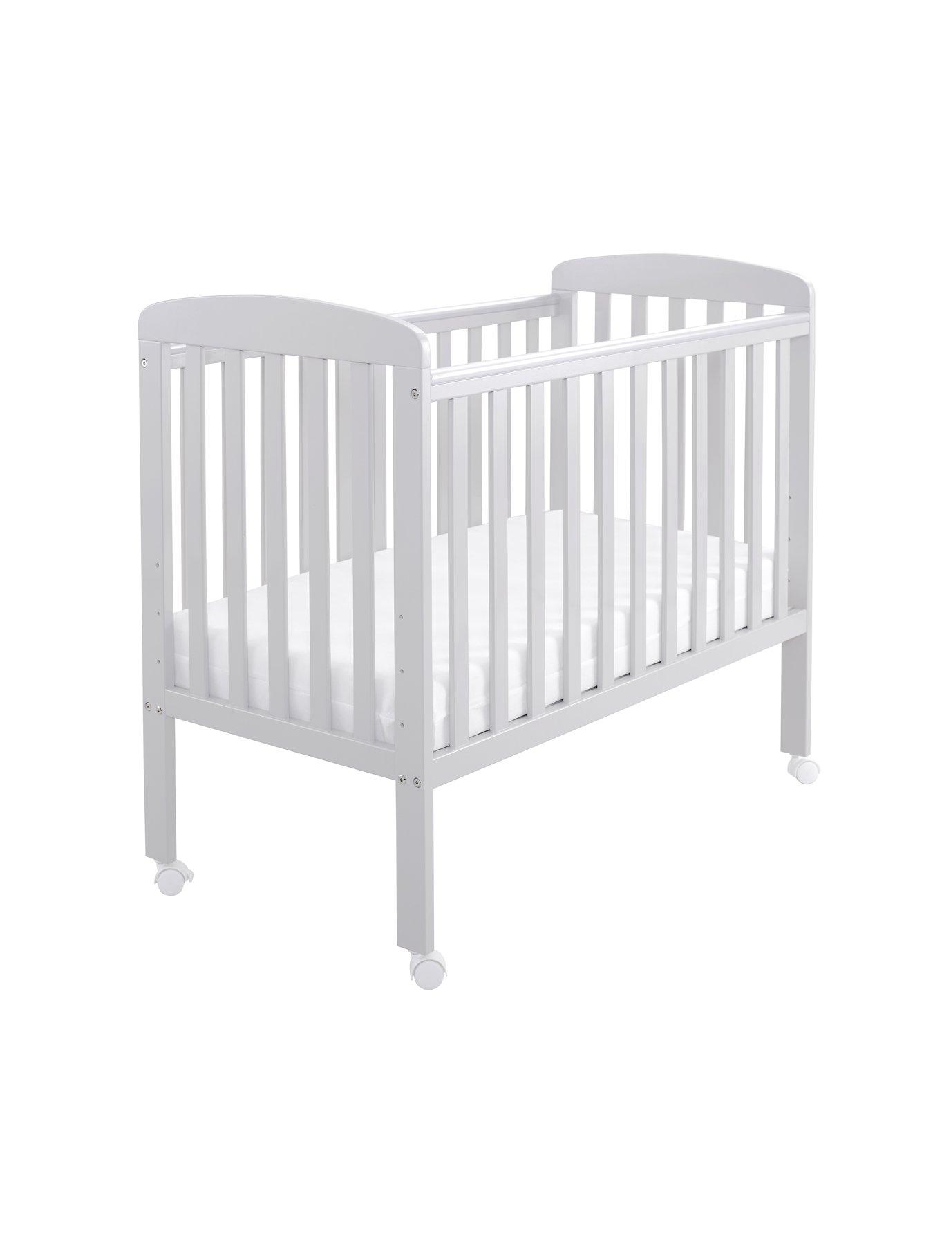 Image 7 of 7 of Babymore Space Saver Cot - Grey