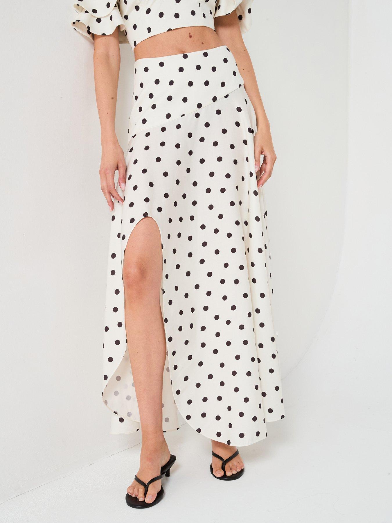 undefined Indiana Asymm Midi Skirt