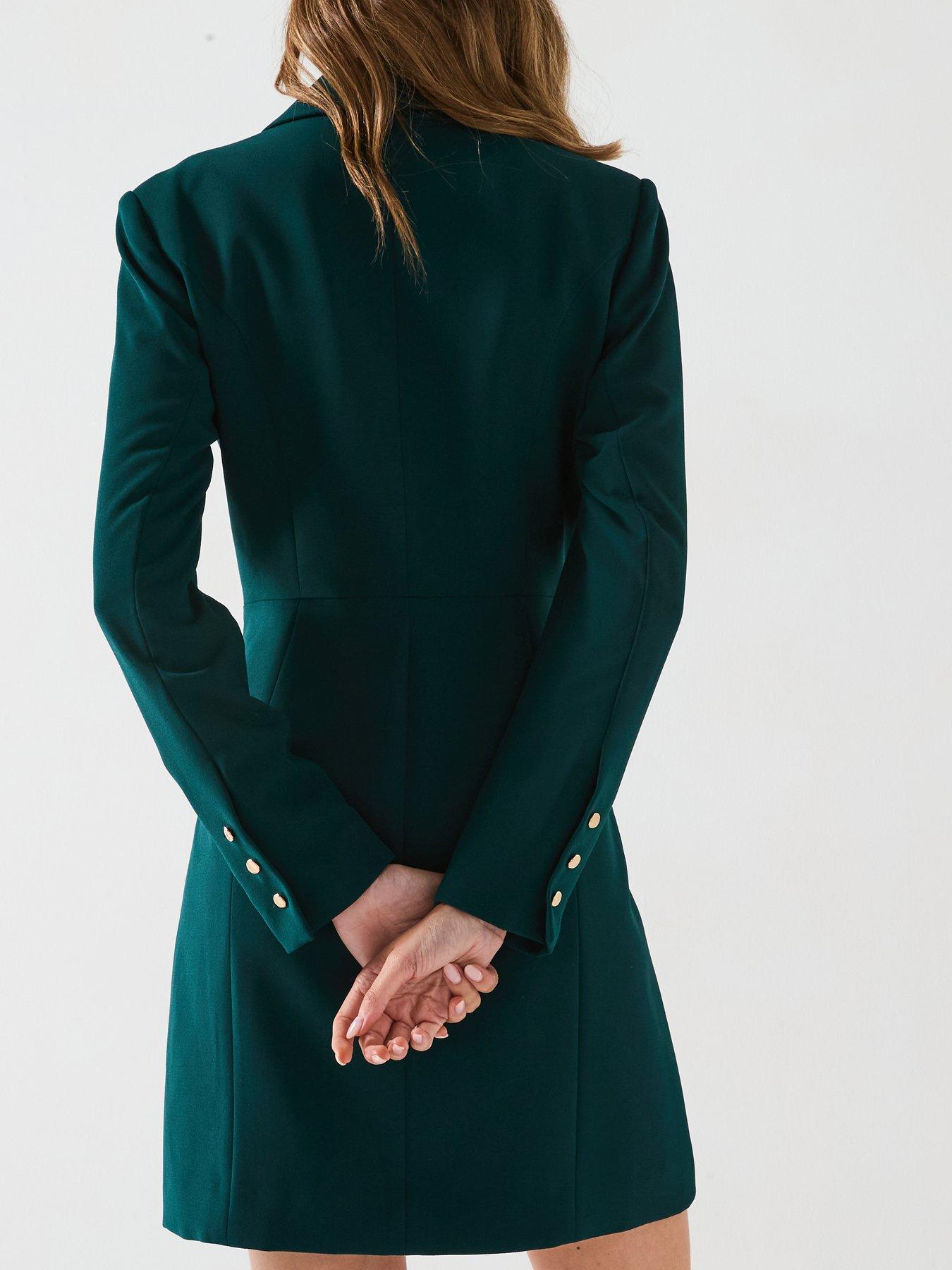 Forever New Billie Wrap Blazer Dress - Green | Very