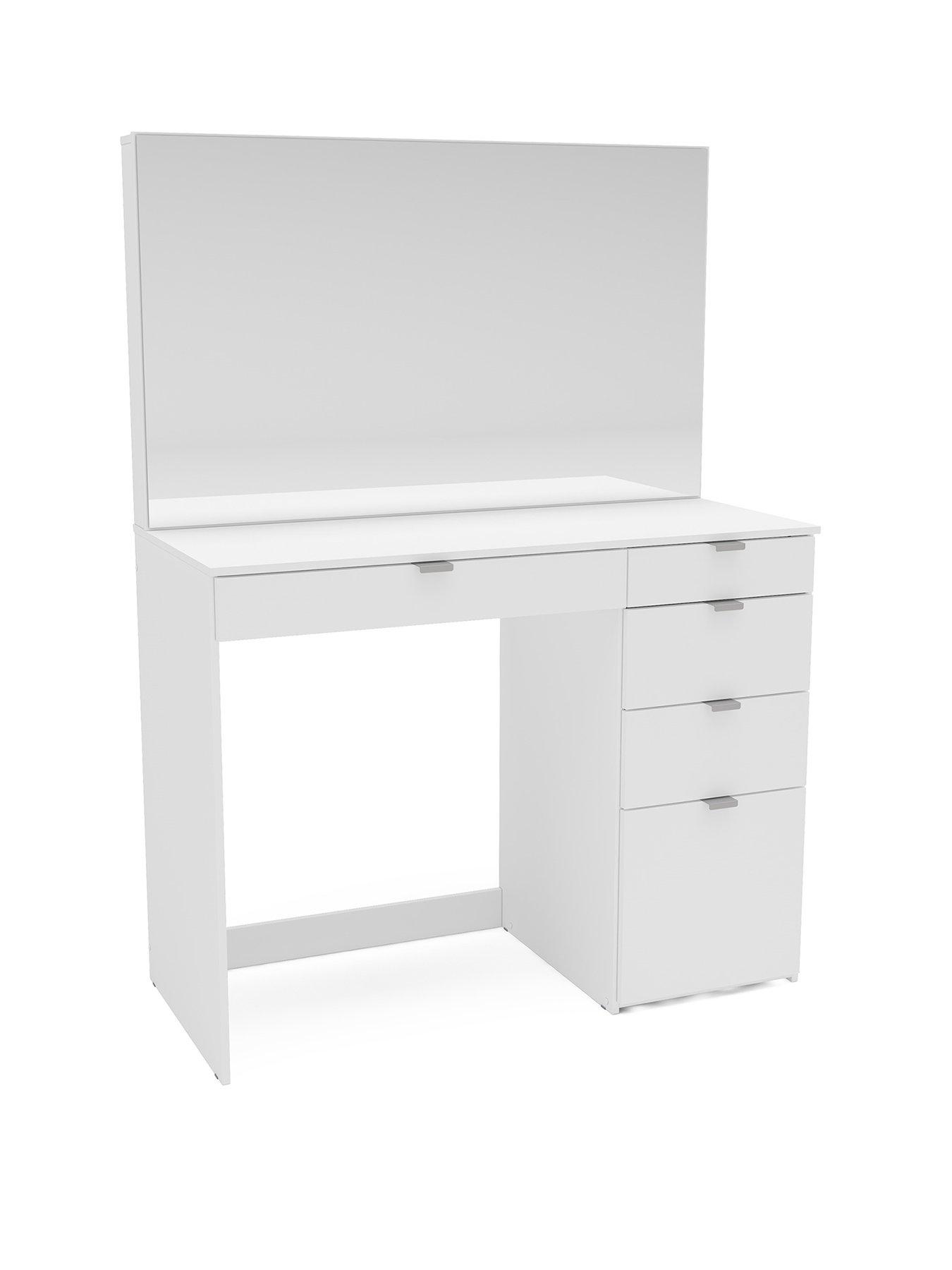 Image 2 of 5 of Birlea Ava 5 Drawer Dressing Table - White