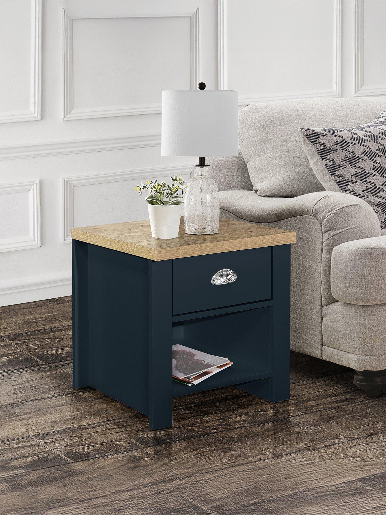 Birlea Highgate 1 Drawer Side Table