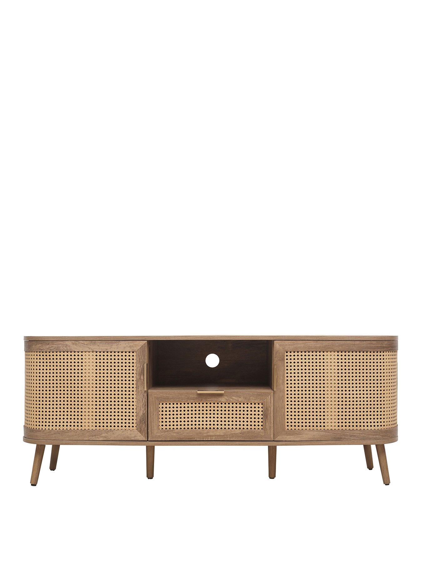 Image 2 of 6 of Birlea Noah 2 Door 1 Drawer Tv Unit (fits up to 65")