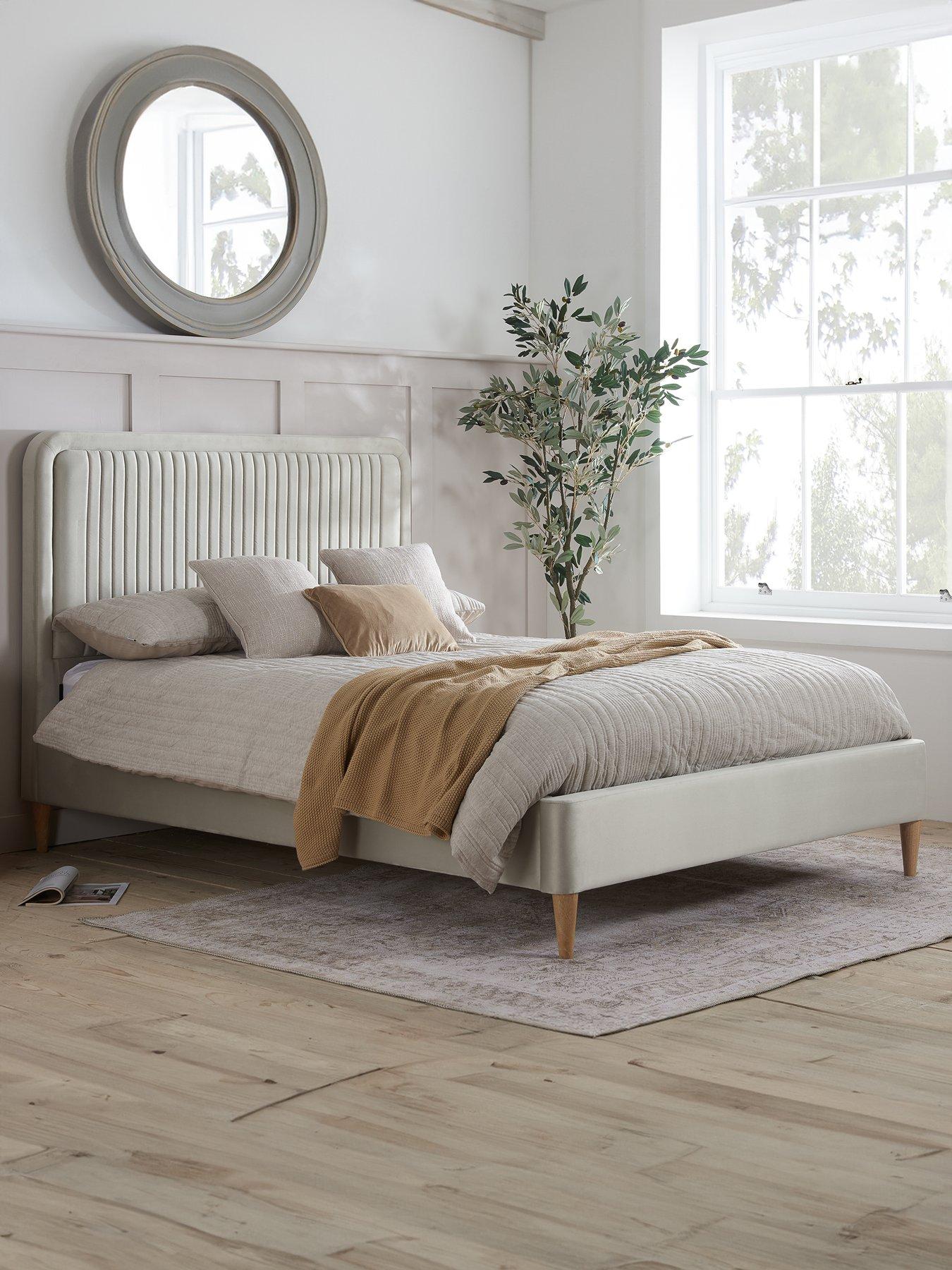 undefined Victoria Upholstered Bed  - Double