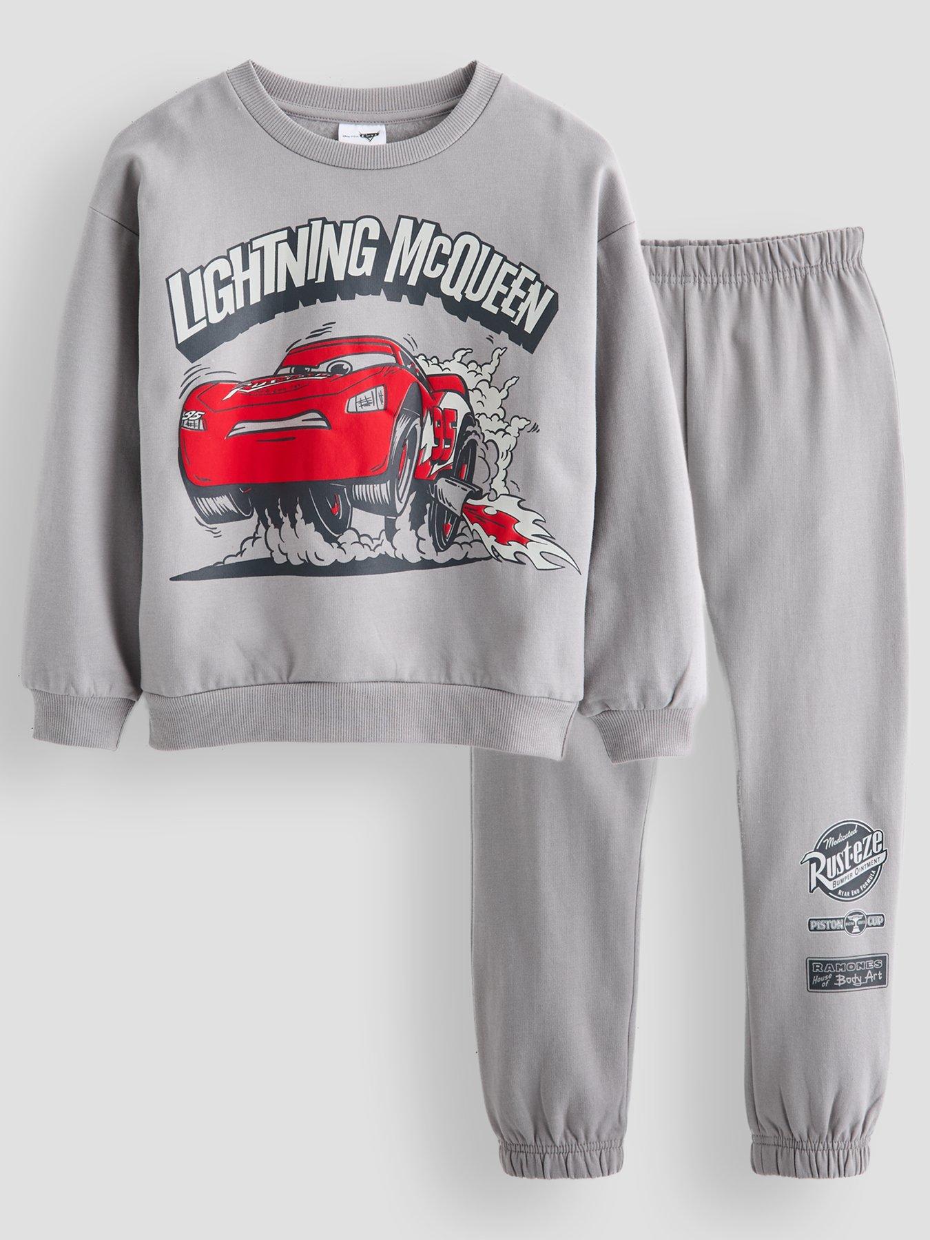 Disney Cars Lightning Mcqueen Sweat Set - Grey