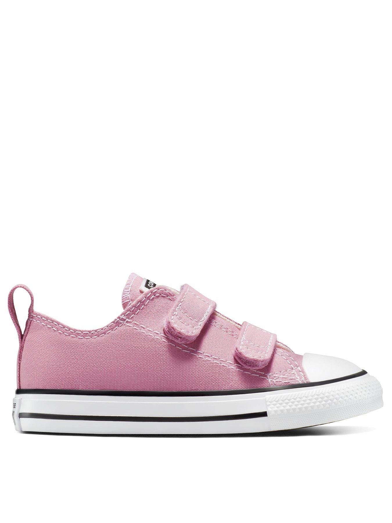 undefined Infants Converse Chuck Taylor All Star Easy-on Low Top -pink