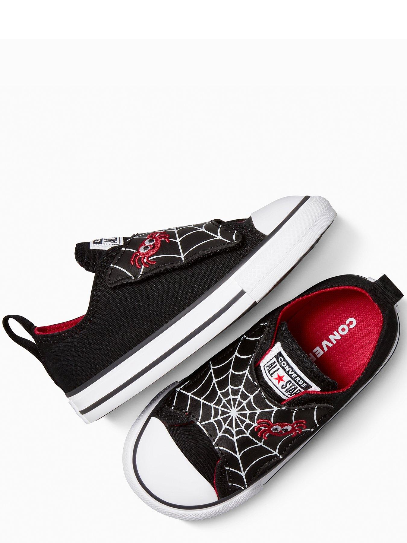 Image 4 of 7 of Converse Infants Chuck Taylor All Star One Strap Ox -black