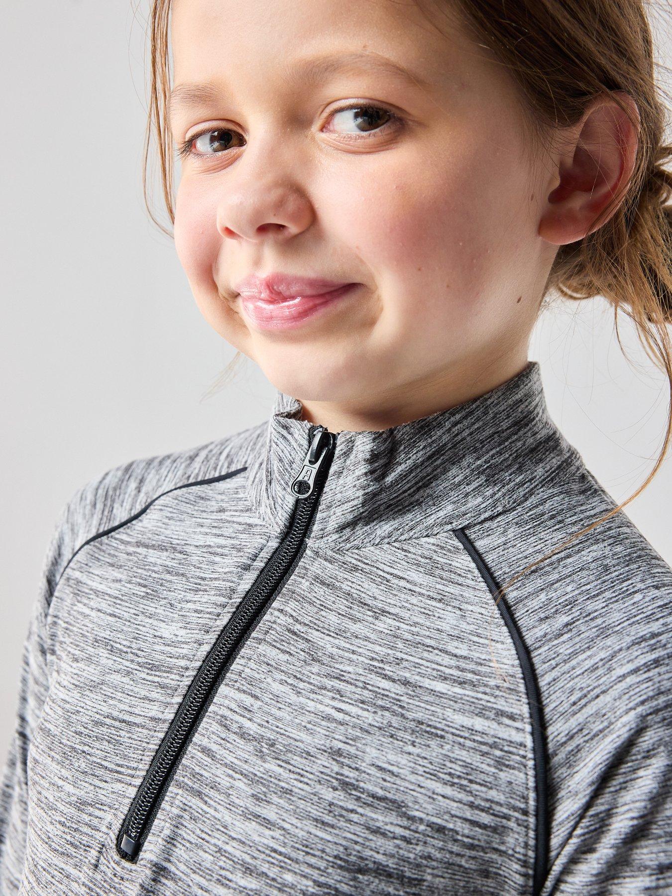 Image 4 of 6 of The Very Collection Girls Space Dye Active Set - Grey