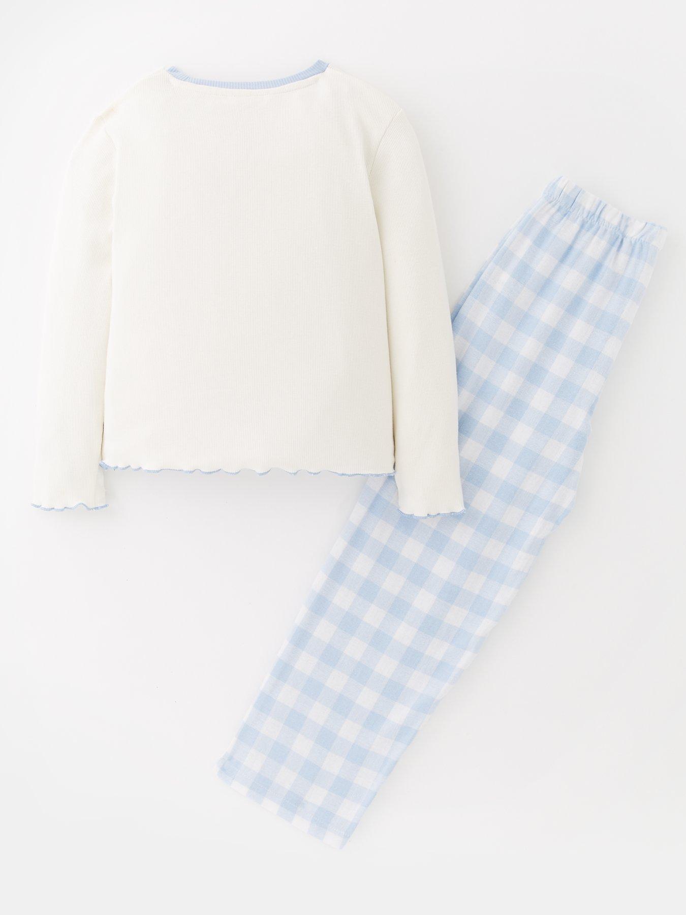Image 2 of 4 of The Very Collection Slogan Rib Slogan Pyjamas - Multi