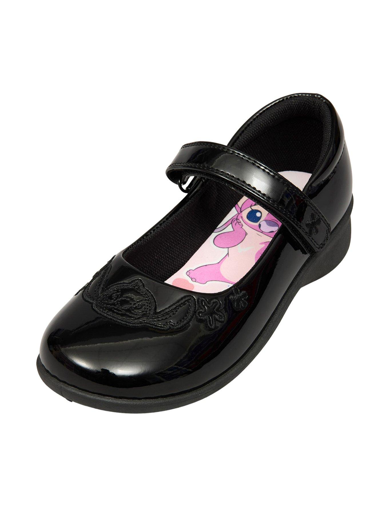 undefined Lilo And Stitch School Shoes - Black