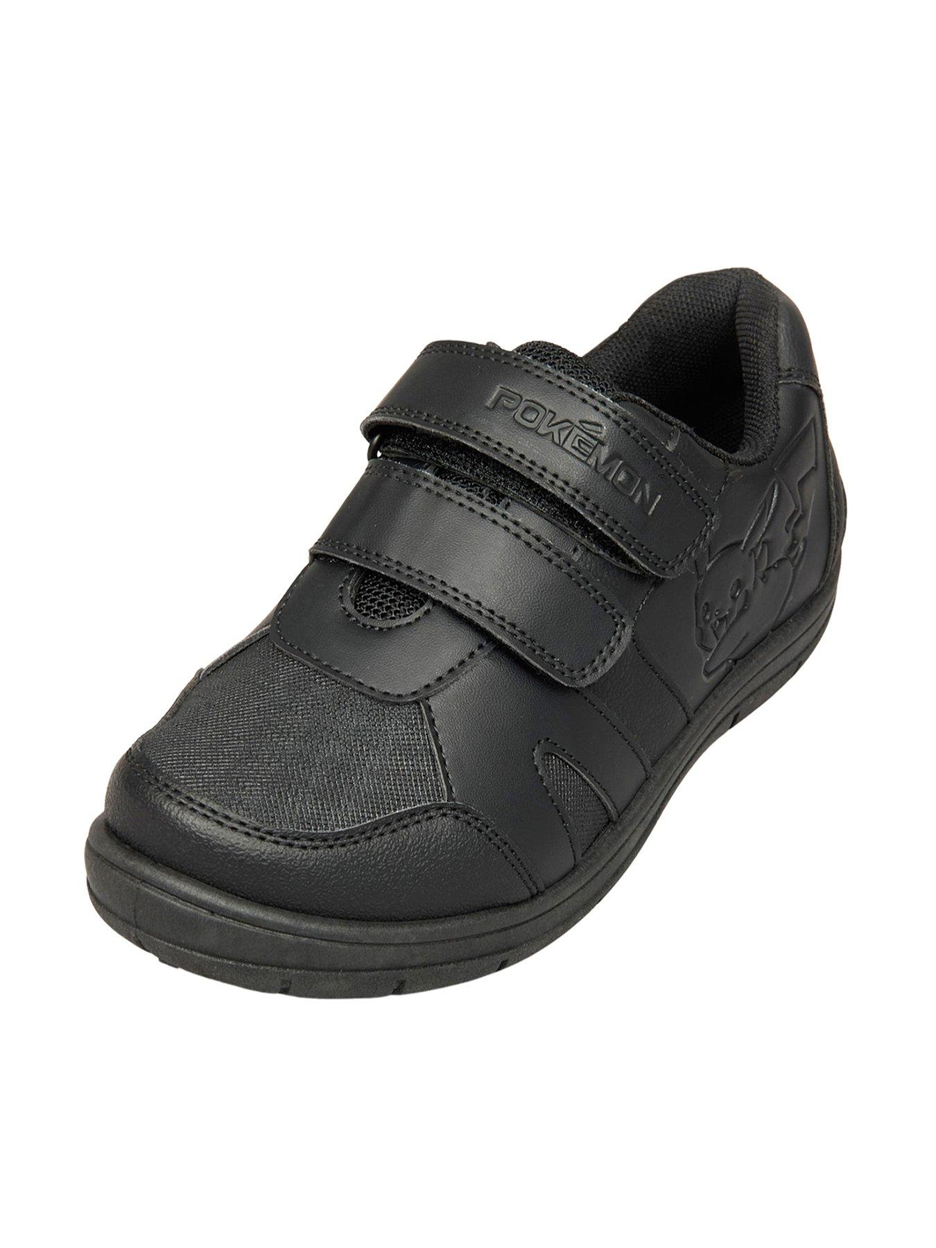 Pokemon Boys School Shoes Black Very