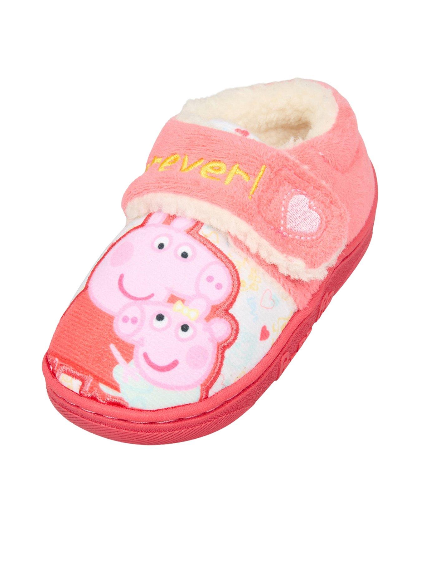 Peppa Pig Sister Slippers - Red
