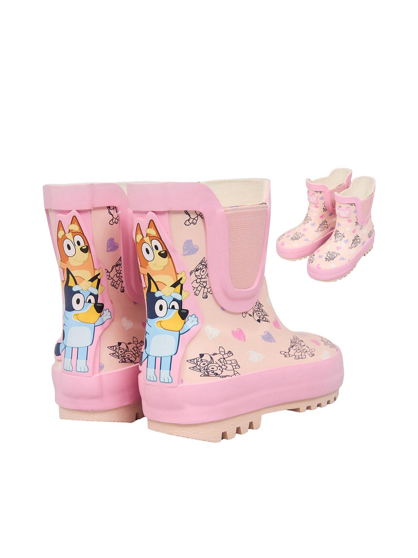 Bluey Girl Wellies - Pink