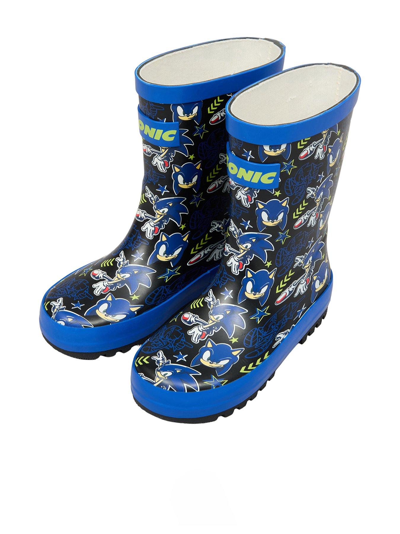 Sonic the Hedgehog Wellies Blue Very