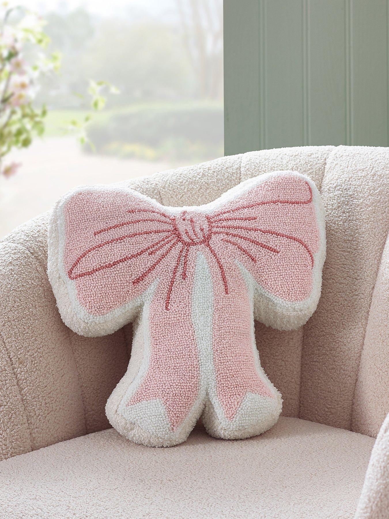 Image 1 of 3 of Catherine Lansfield Bow 3d Cushion