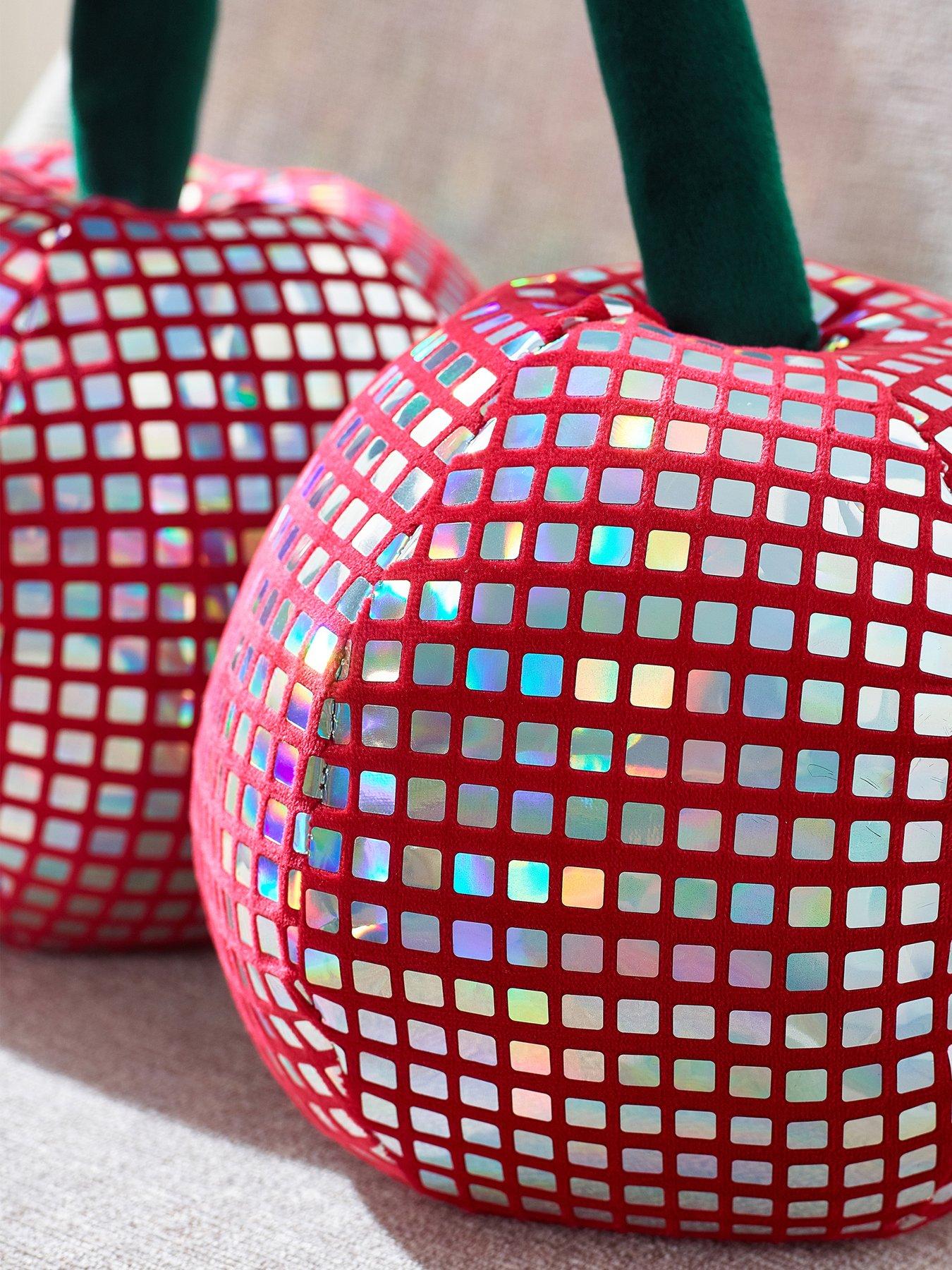 Image 3 of 3 of Catherine Lansfield Disco Cherries 3d Cushion