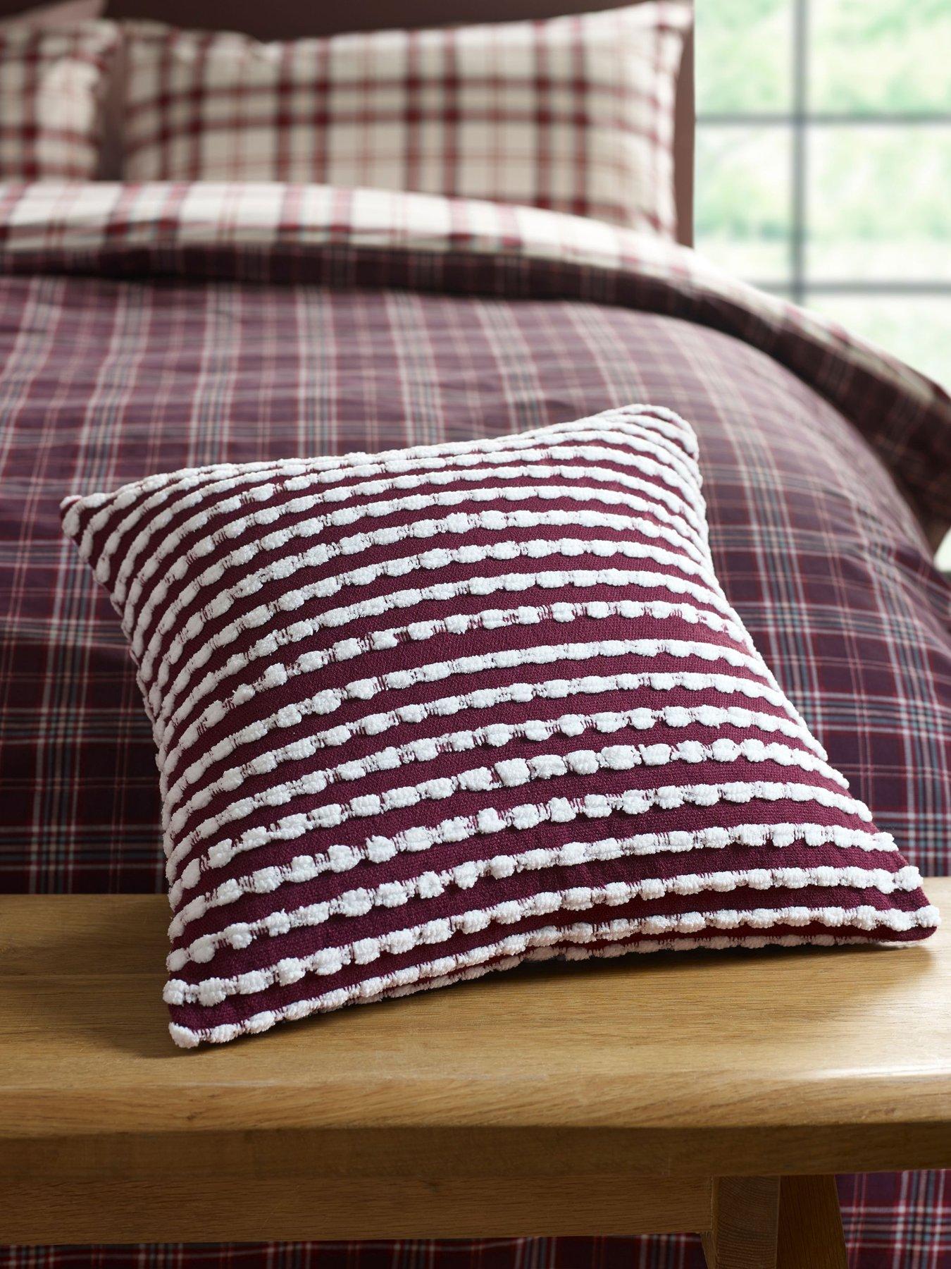 undefined Stab Stitch Cushion- 43x43cm