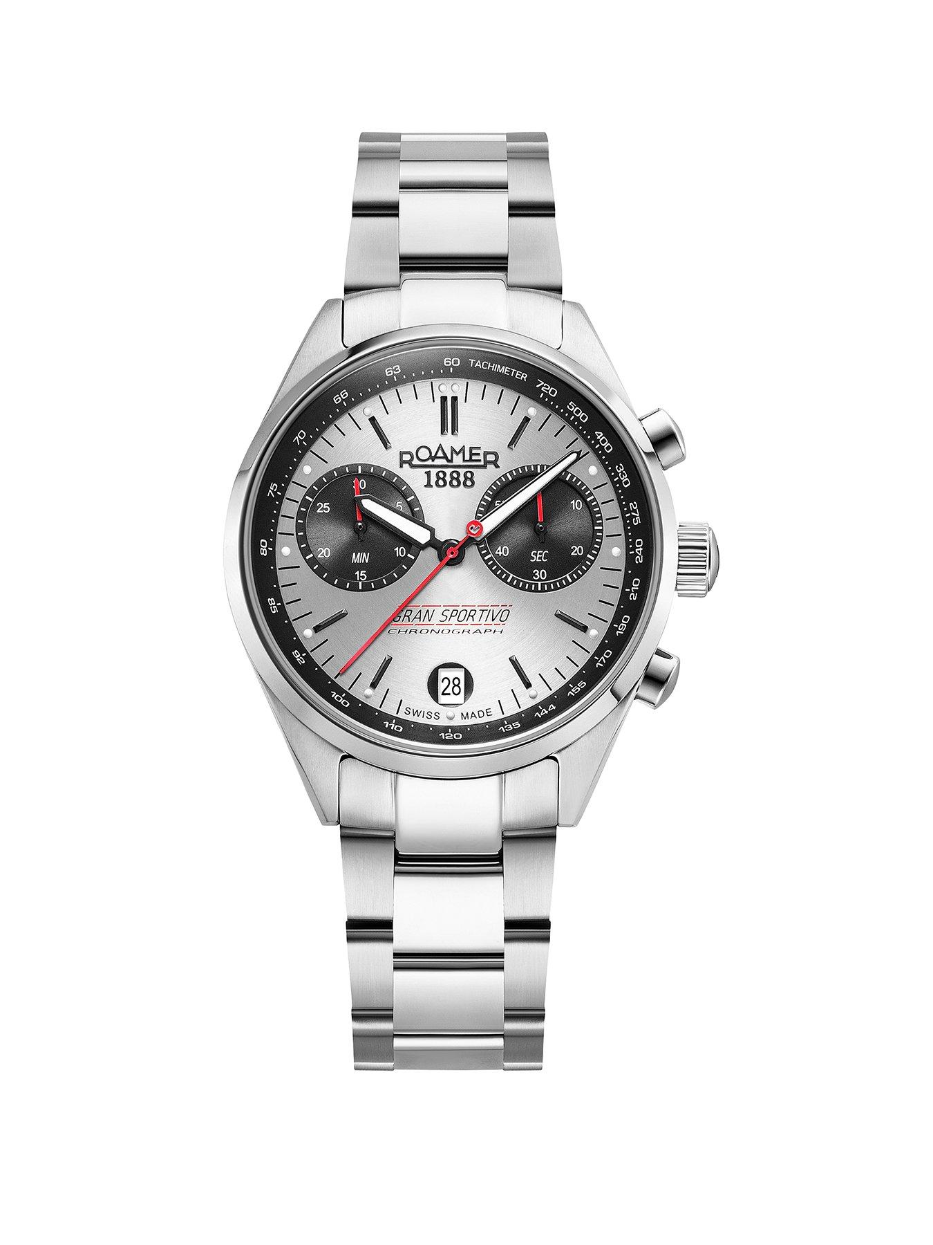Roamer of Switzerland Limited Edition Interchangeable box set with additional black leather strap- Very Exclusive