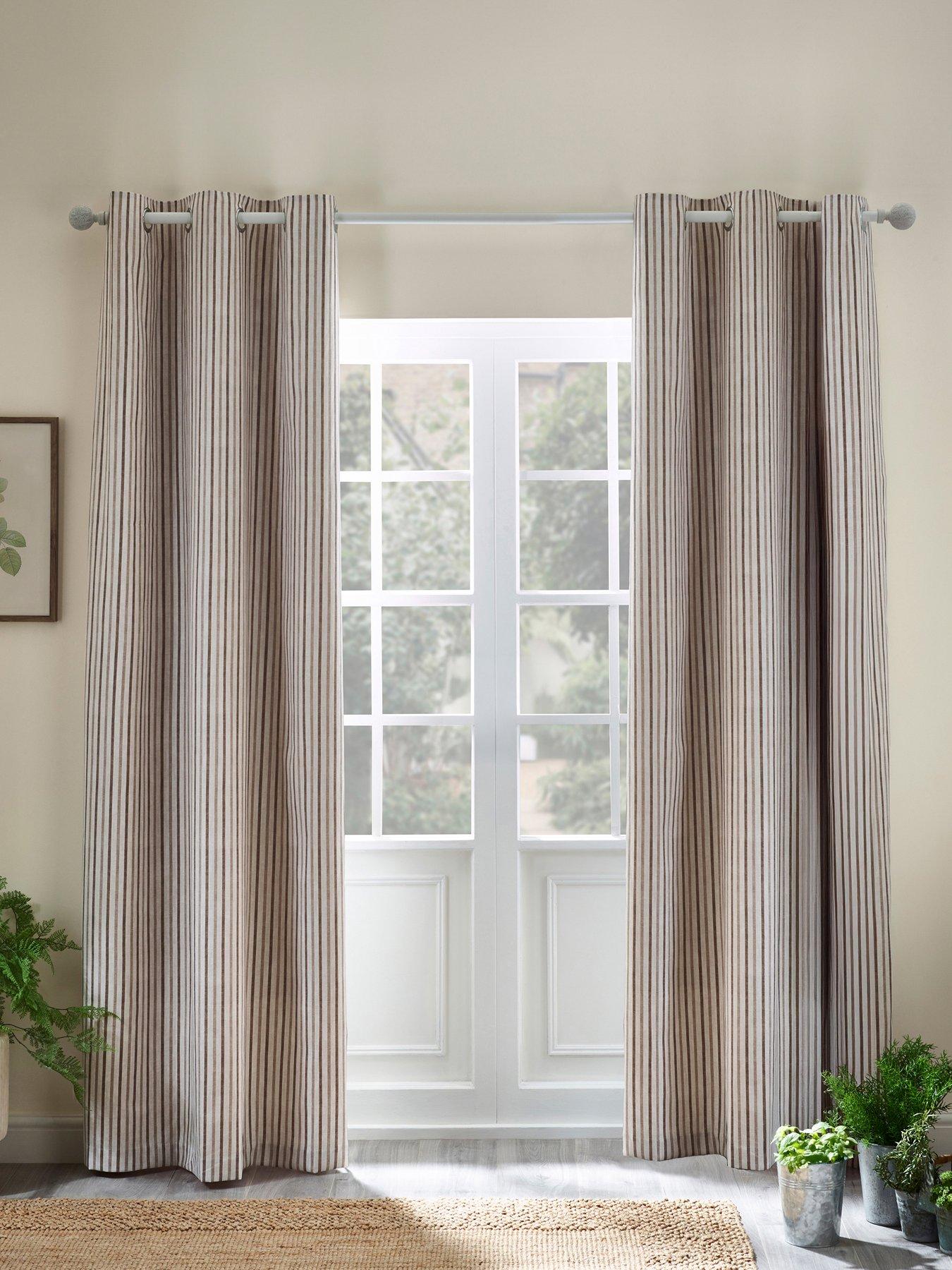 catherine-lansfield-logan-stripe-curtains