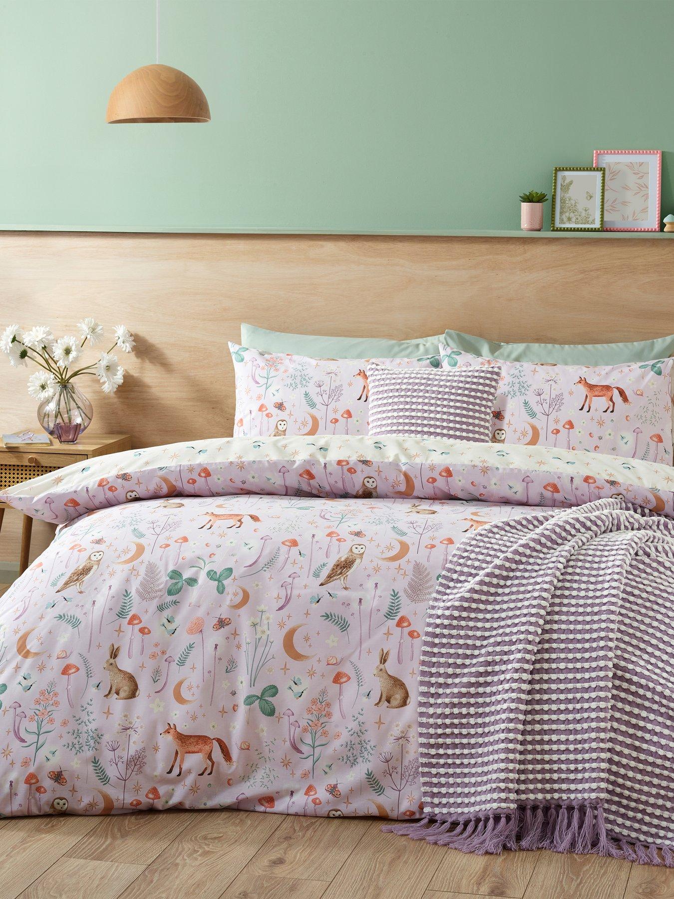 Catherine Lansfield Enchanted Twilight Duvet Set - Lilac