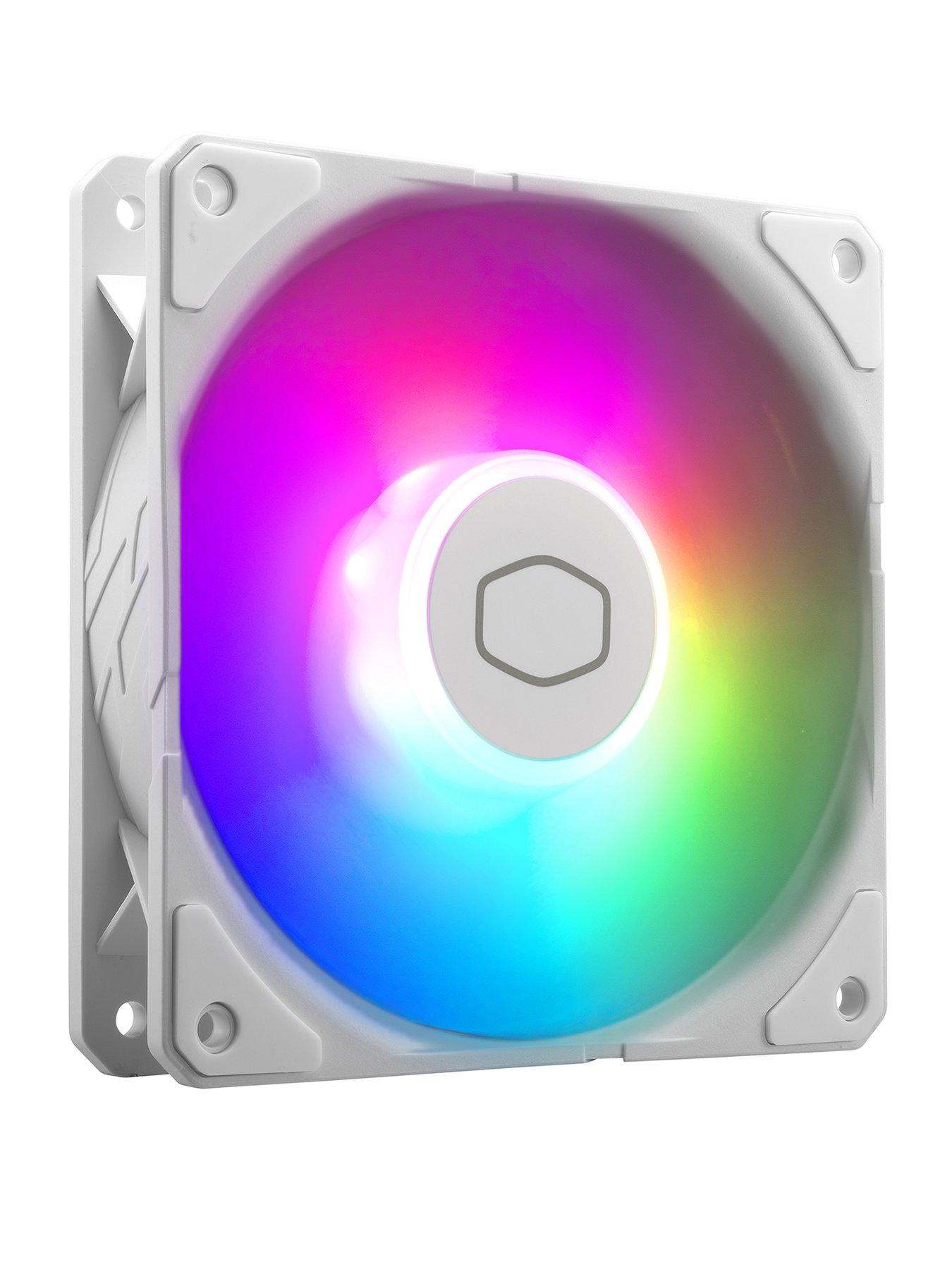 Image 3 of 4 of Cooler Master SickleFlow Edge 120 ARGB CPU Fan - White