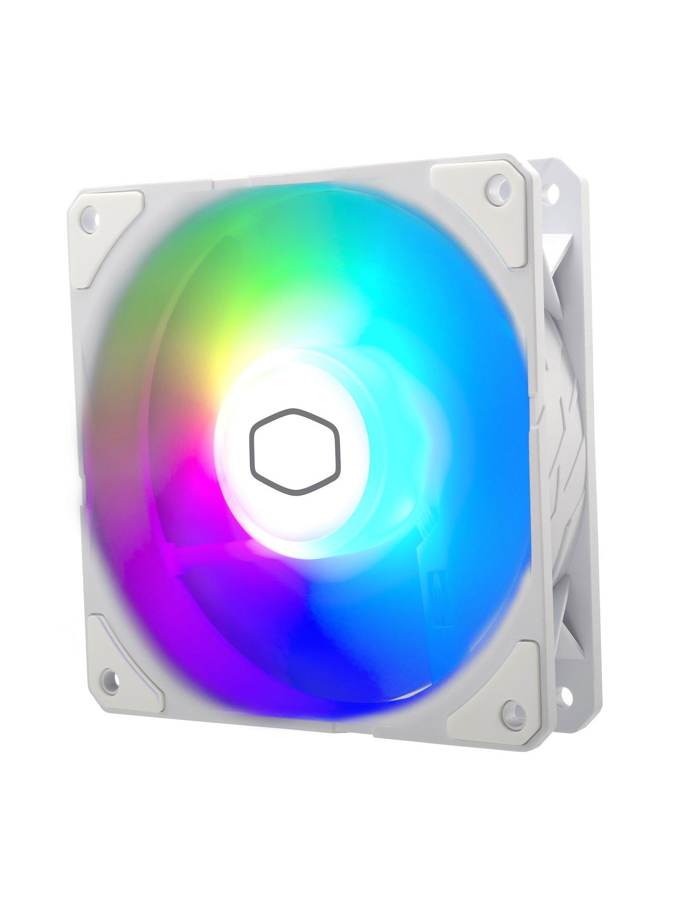 Image 4 of 4 of Cooler Master SickleFlow Edge 120 ARGB CPU Fan - White