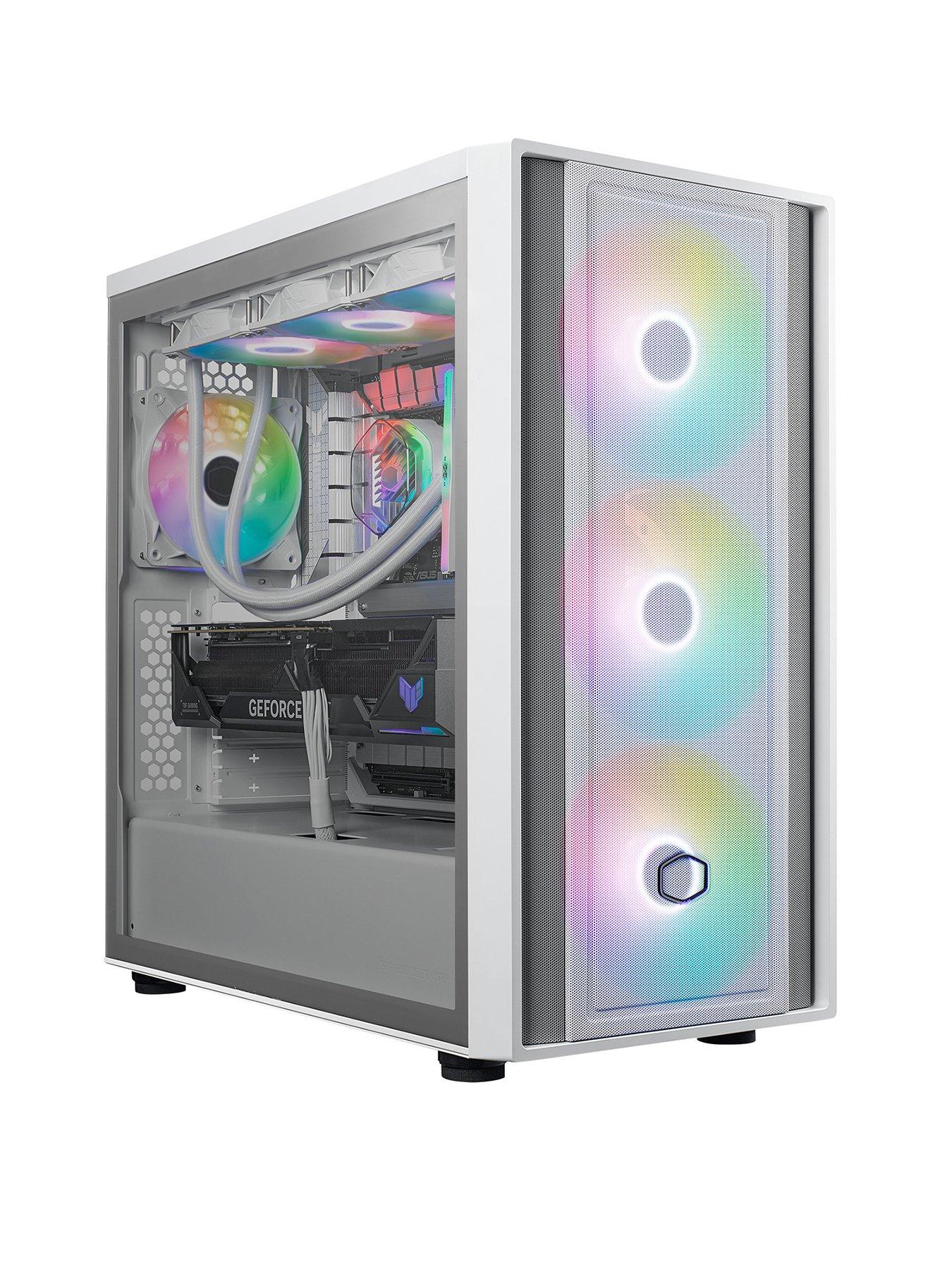 undefined MasterBox 600 PC Case - White