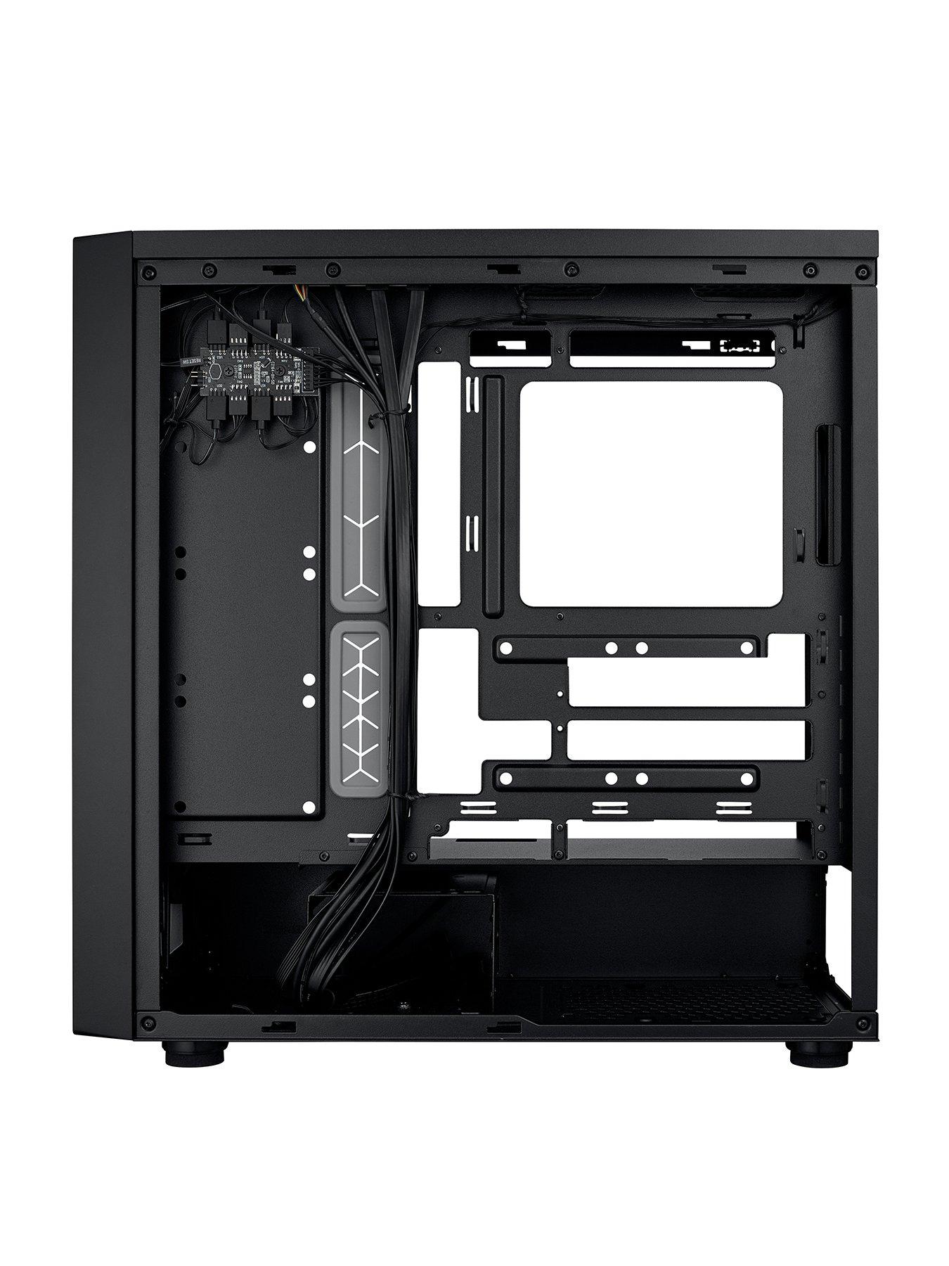 Image 2 of 7 of Cooler Master MasterBox 600 PC Case - Black
