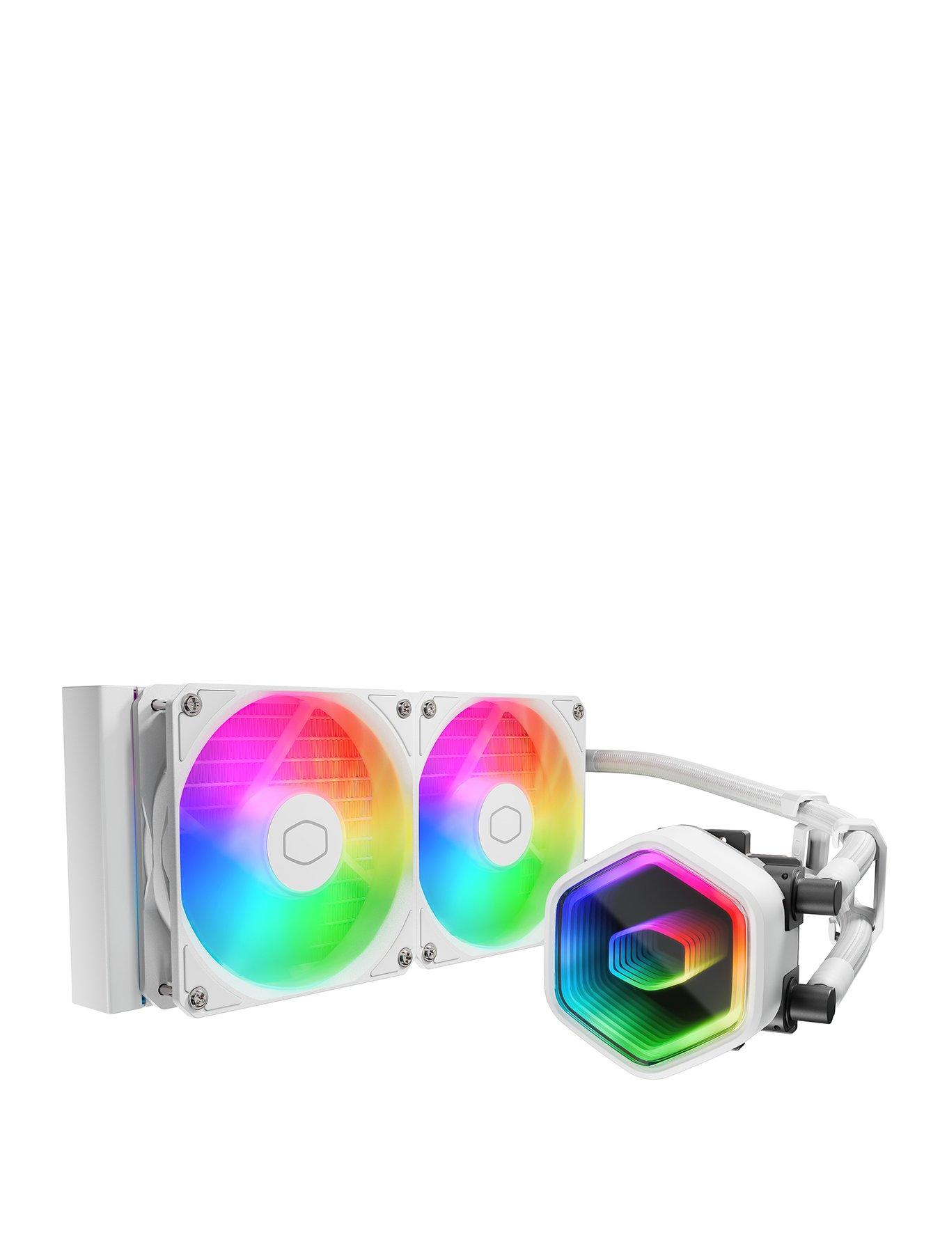 undefined MasterLiquid 240 Core II CPU Liquid Cooler - White