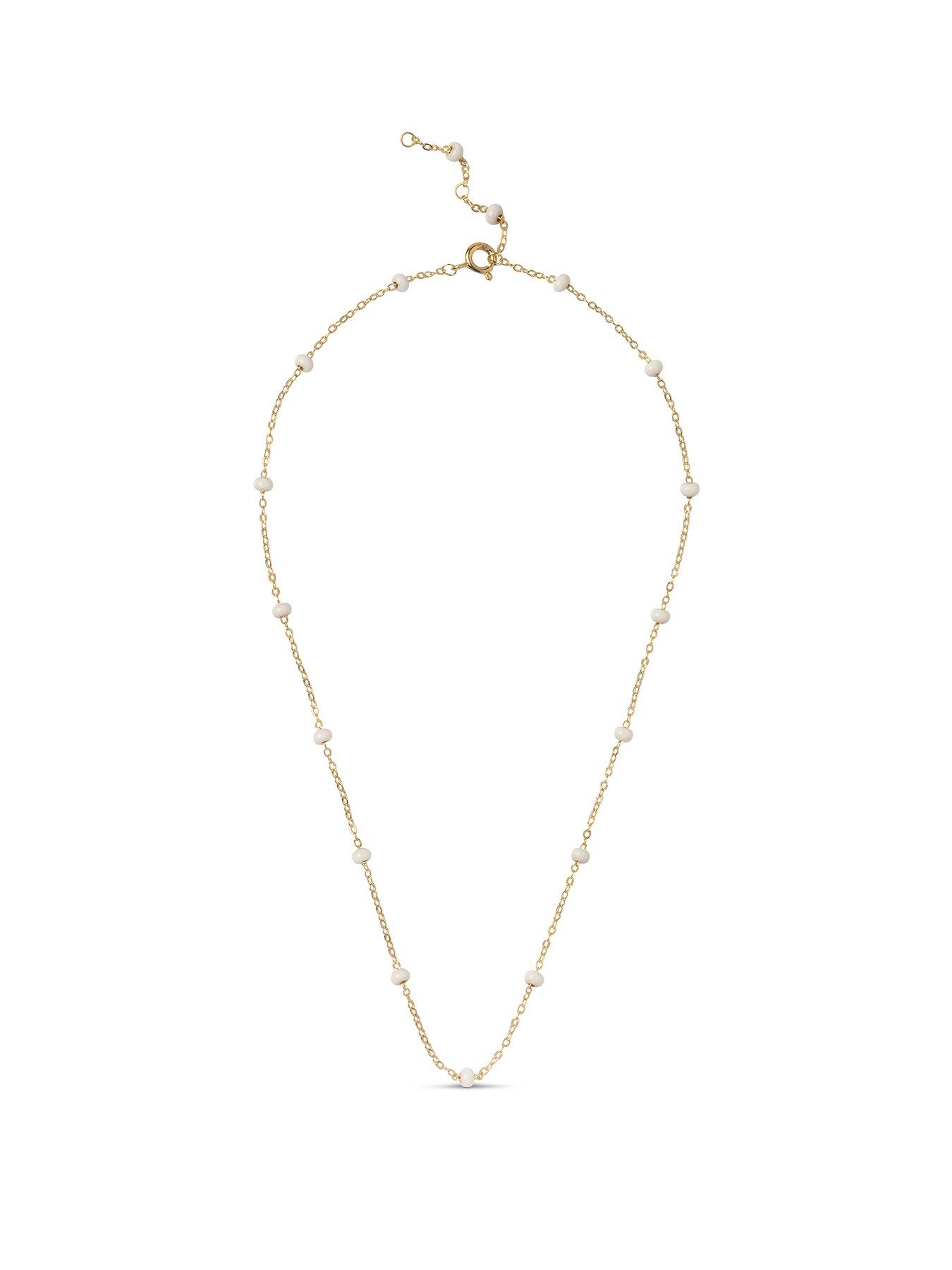 undefined Lola Bold Necklace 18ct Gold Plated 925 Sterling Silver - Daisy