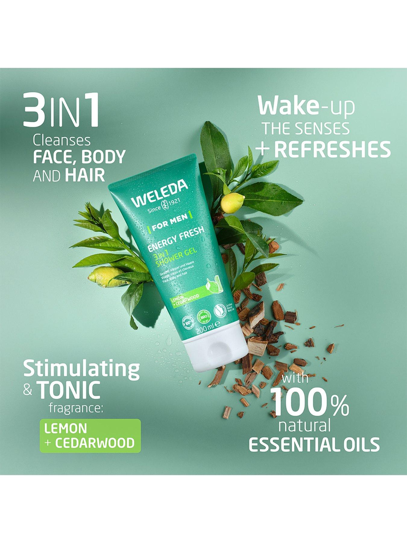 Image 2 of 5 of Weleda For Men Energy Fresh 3in1 Shower Gel