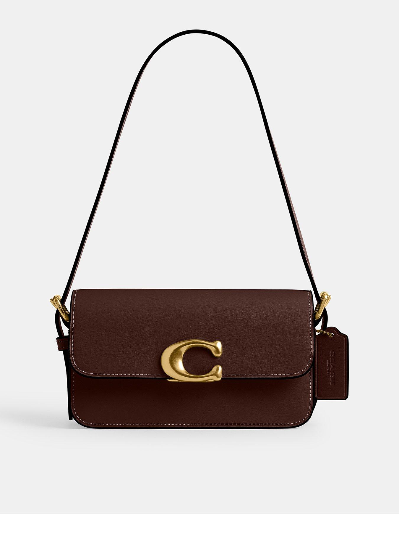 undefined Refined Calf Leather Zoe Shoulder Bag