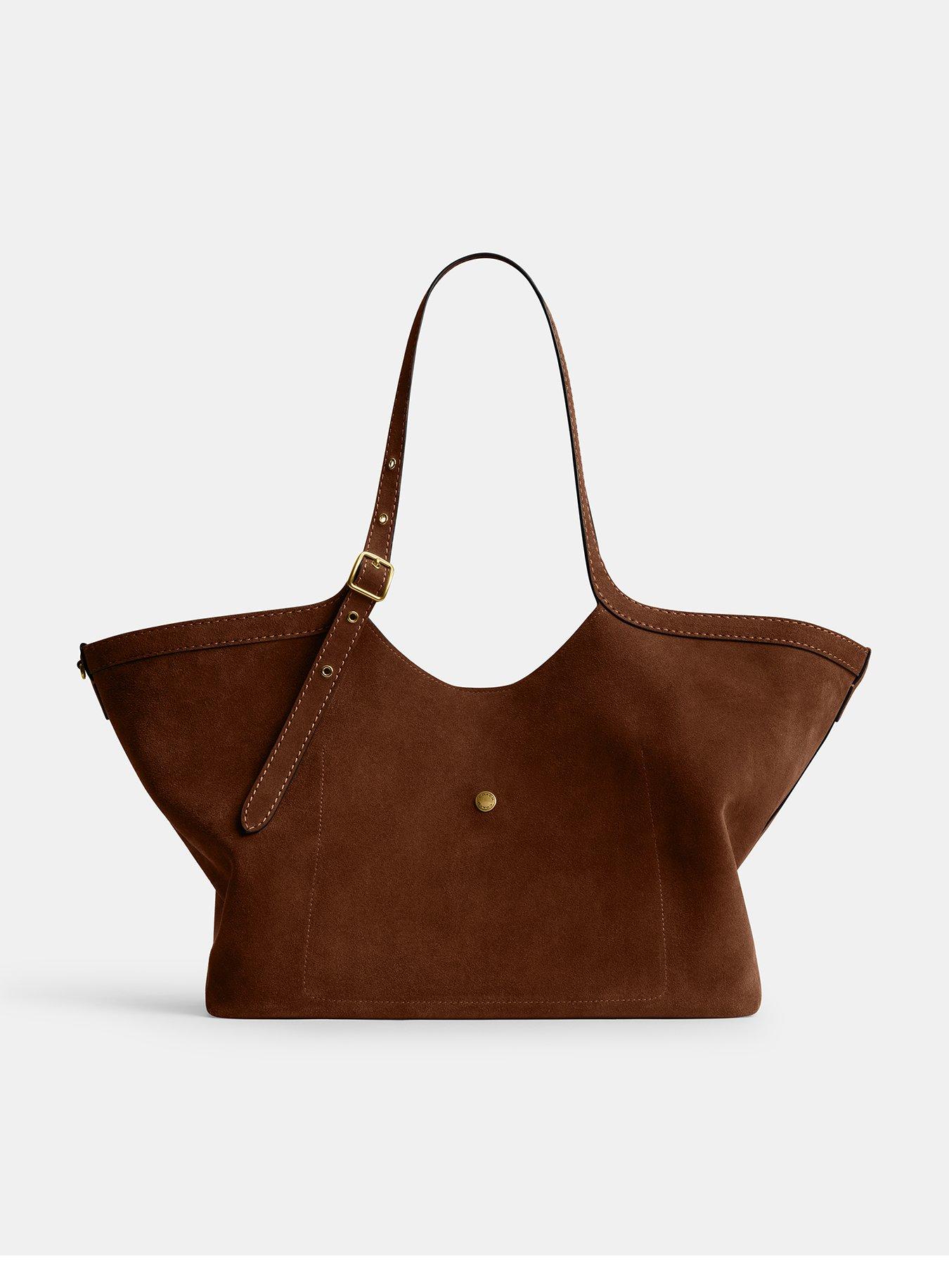 Carousell Used Coach Diaper Bag COACH Suede Gramercy Tote Very