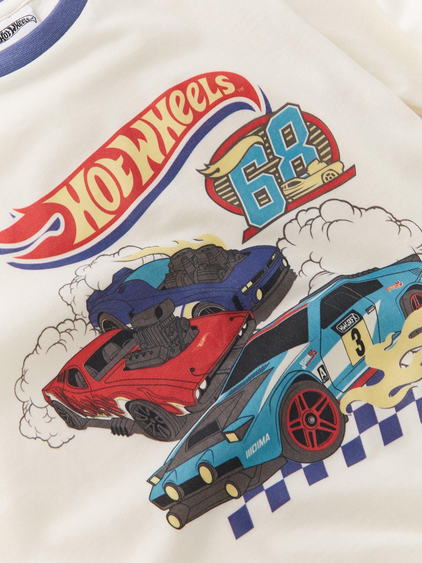 Image 3 of 4 of Hot Wheels Short Sleeve Pyjamas - Multi