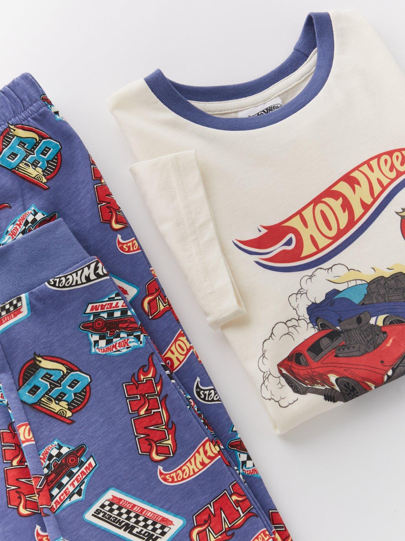 Image 4 of 4 of Hot Wheels Short Sleeve Pyjamas - Multi