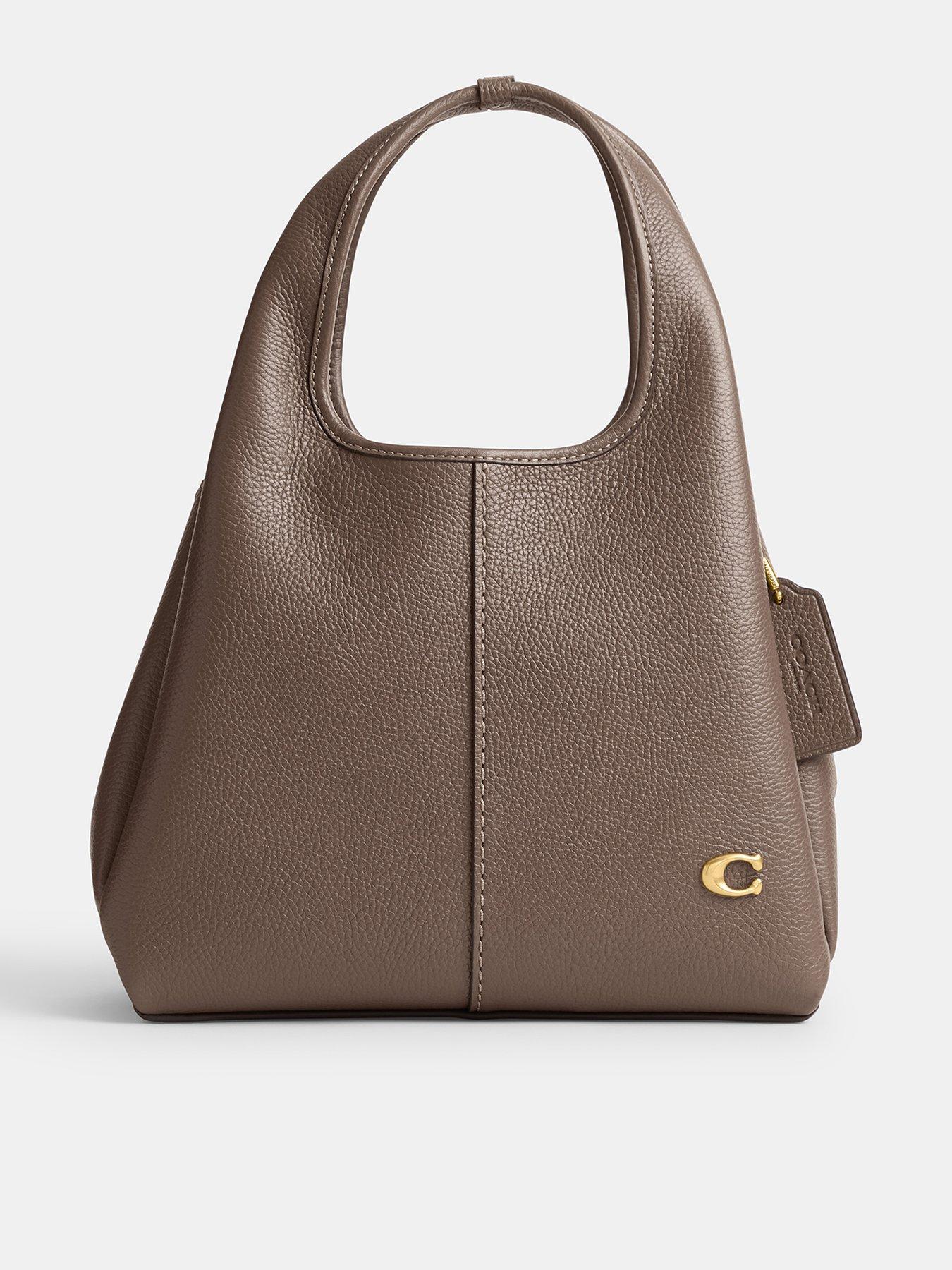 undefined Polished Pebble Leather Lana Shoulder Bag 23