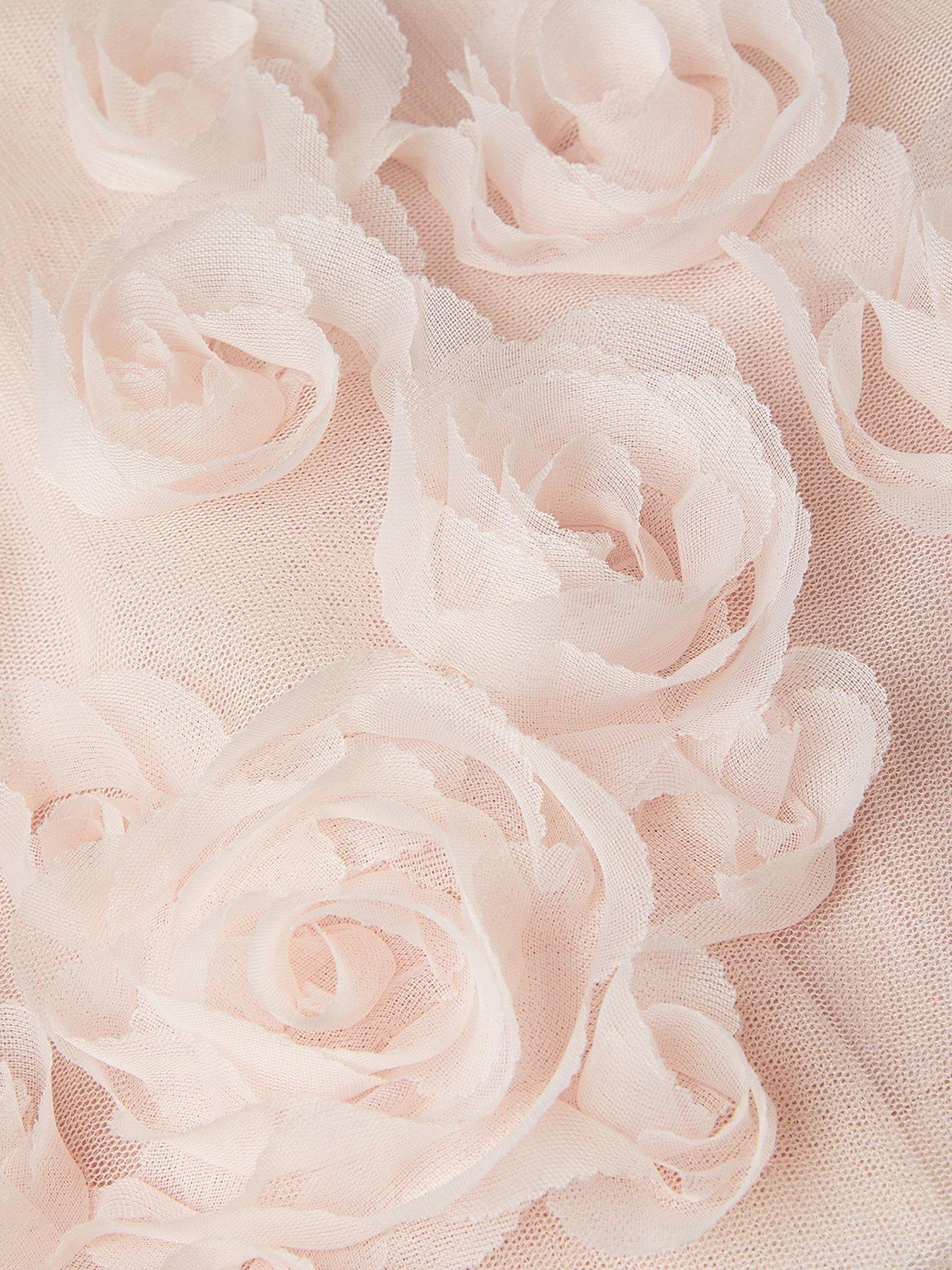Image 3 of 3 of Monsoon Baby Girls Evangaline Rose Dress - Pink