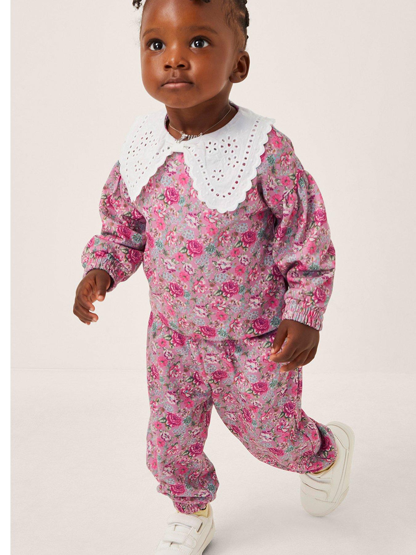 undefined Baby Girls Dollie Sweat Set - Multi