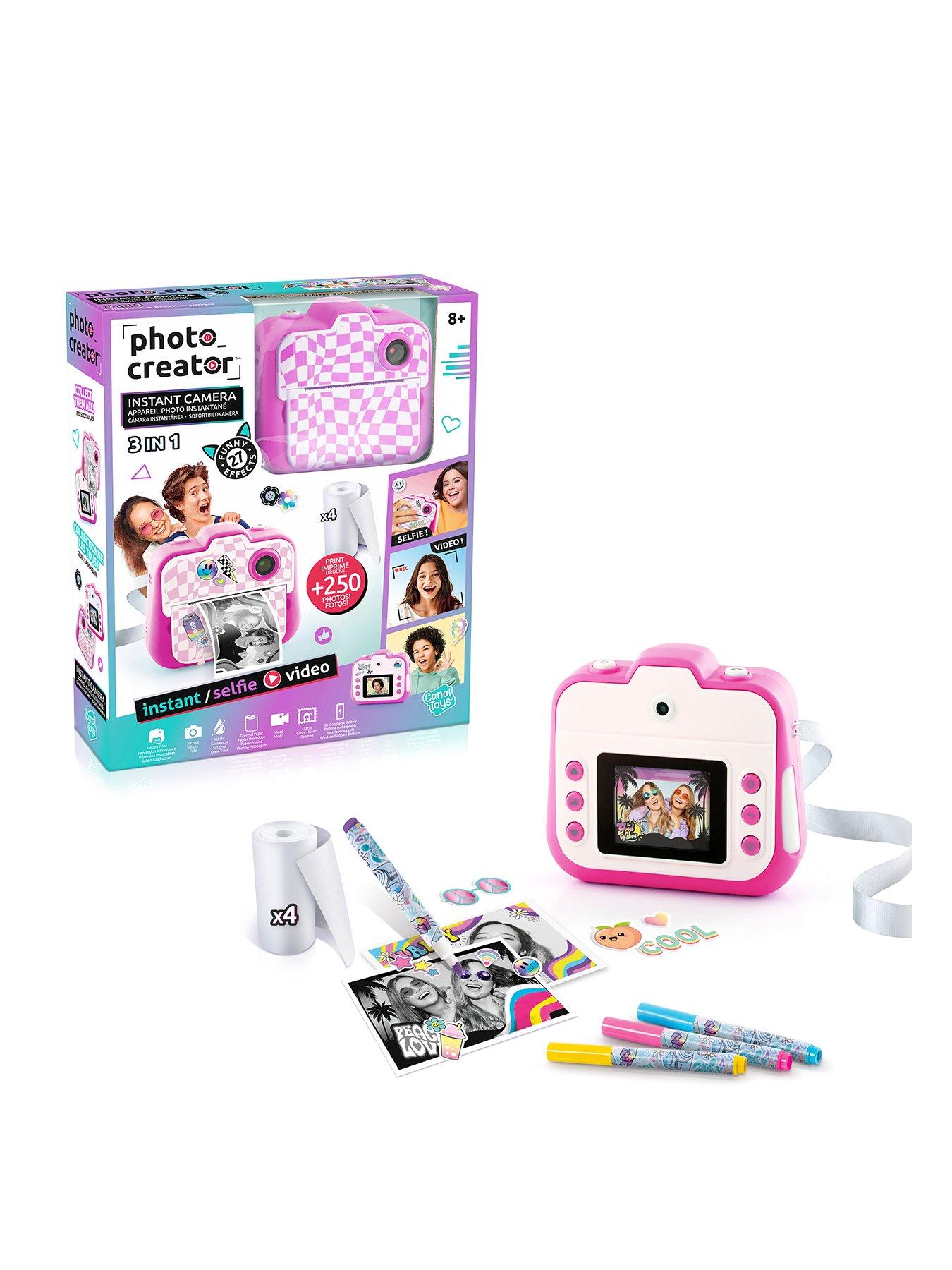 Photo Creator Instant Print Camera - Pink