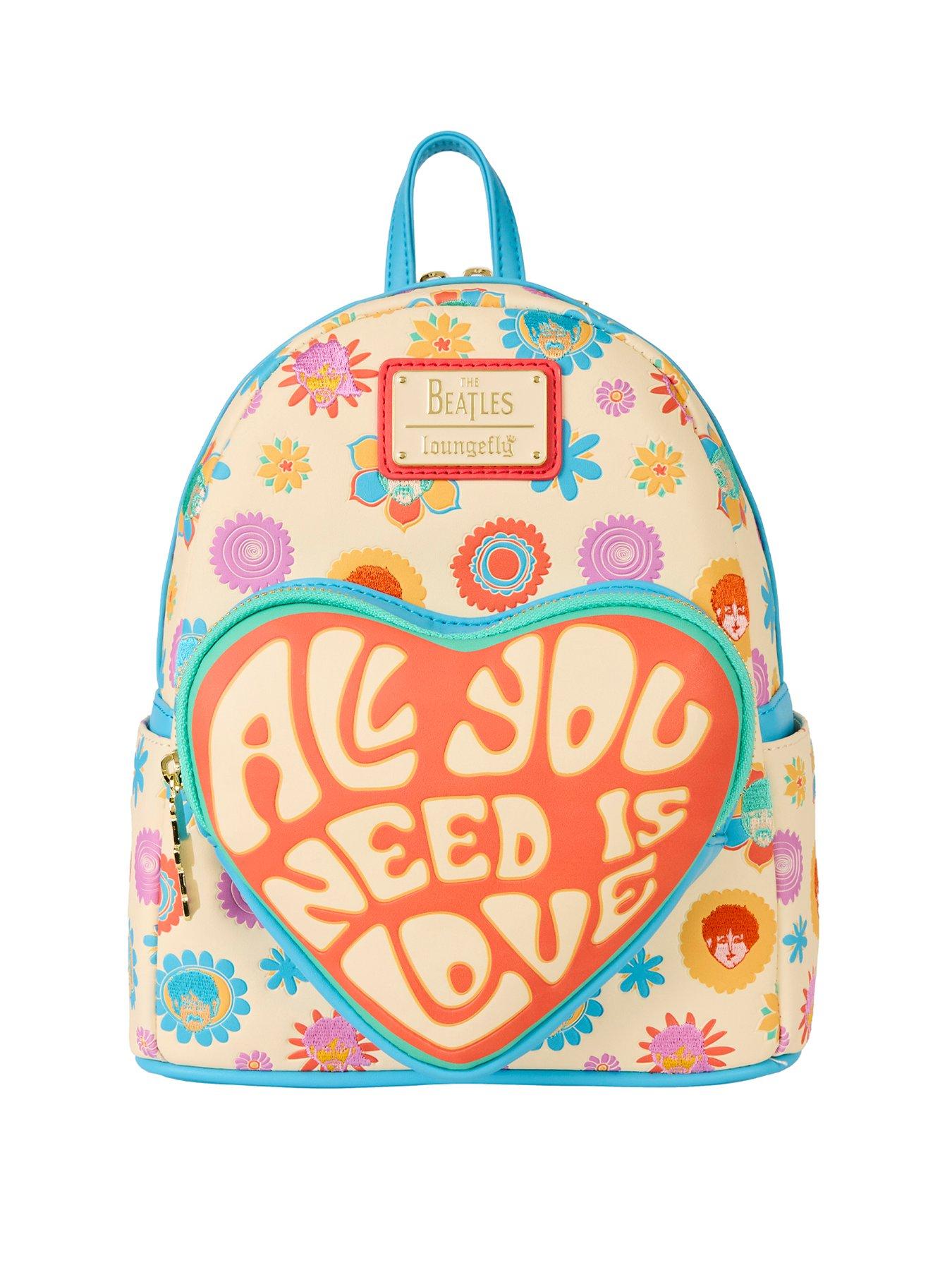 Image 1 of 5 of Loungefly The Beatles Mini Backpack