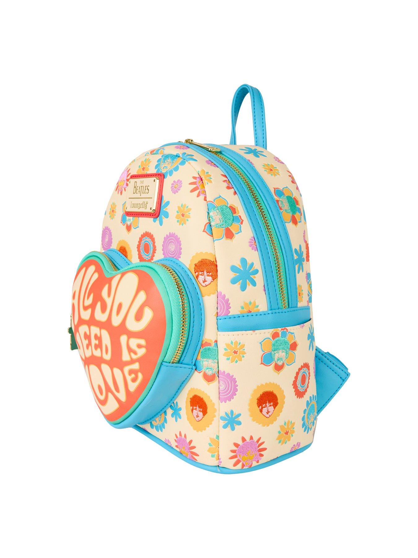 Image 2 of 5 of Loungefly The Beatles Mini Backpack